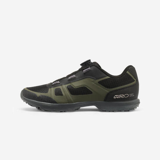 Zapatillas Ciclismo MTB Giro Troop BOA Negro-Verde
