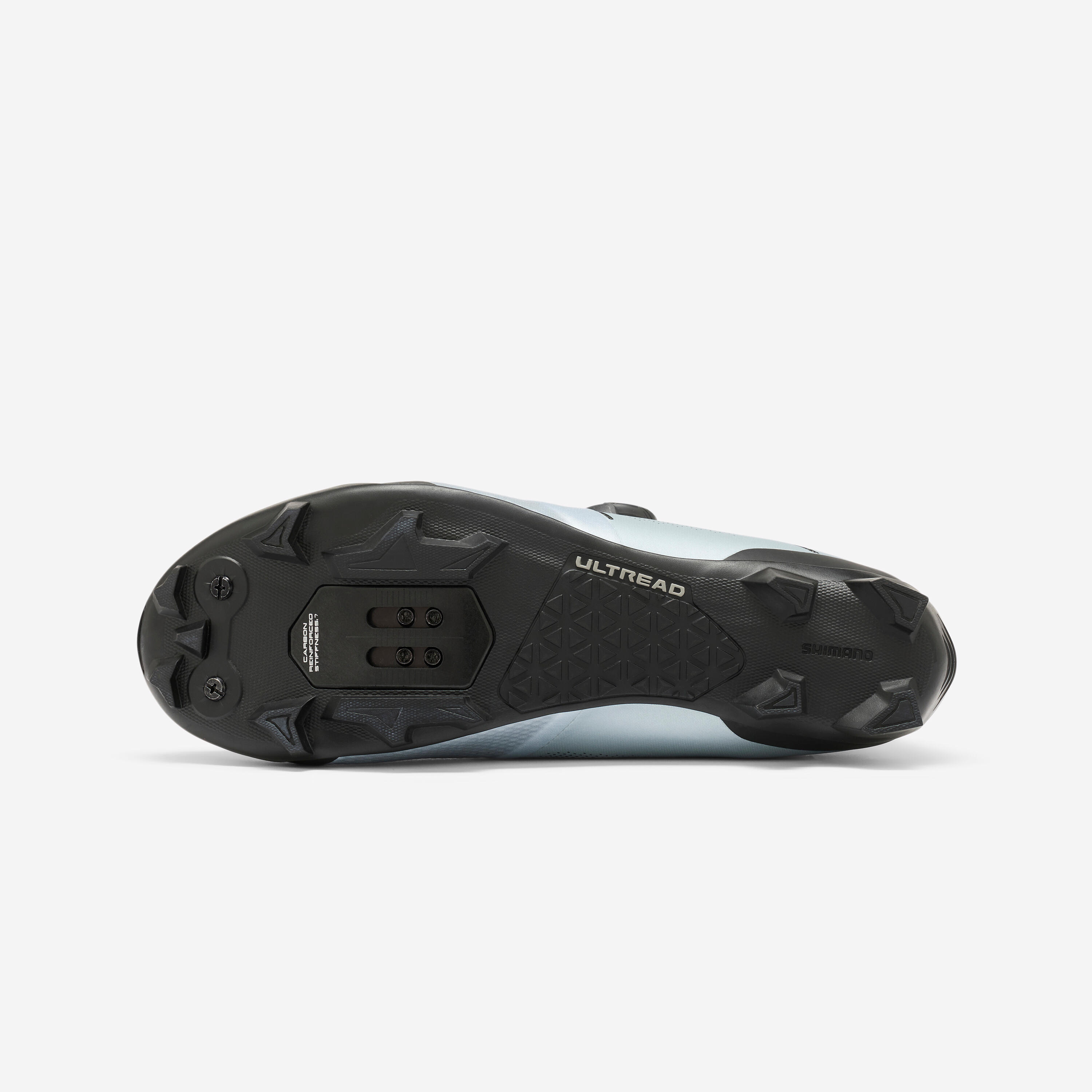 Chaussures de vélo VTT Cross-country SPD, Shimano XC5 gris 6/7