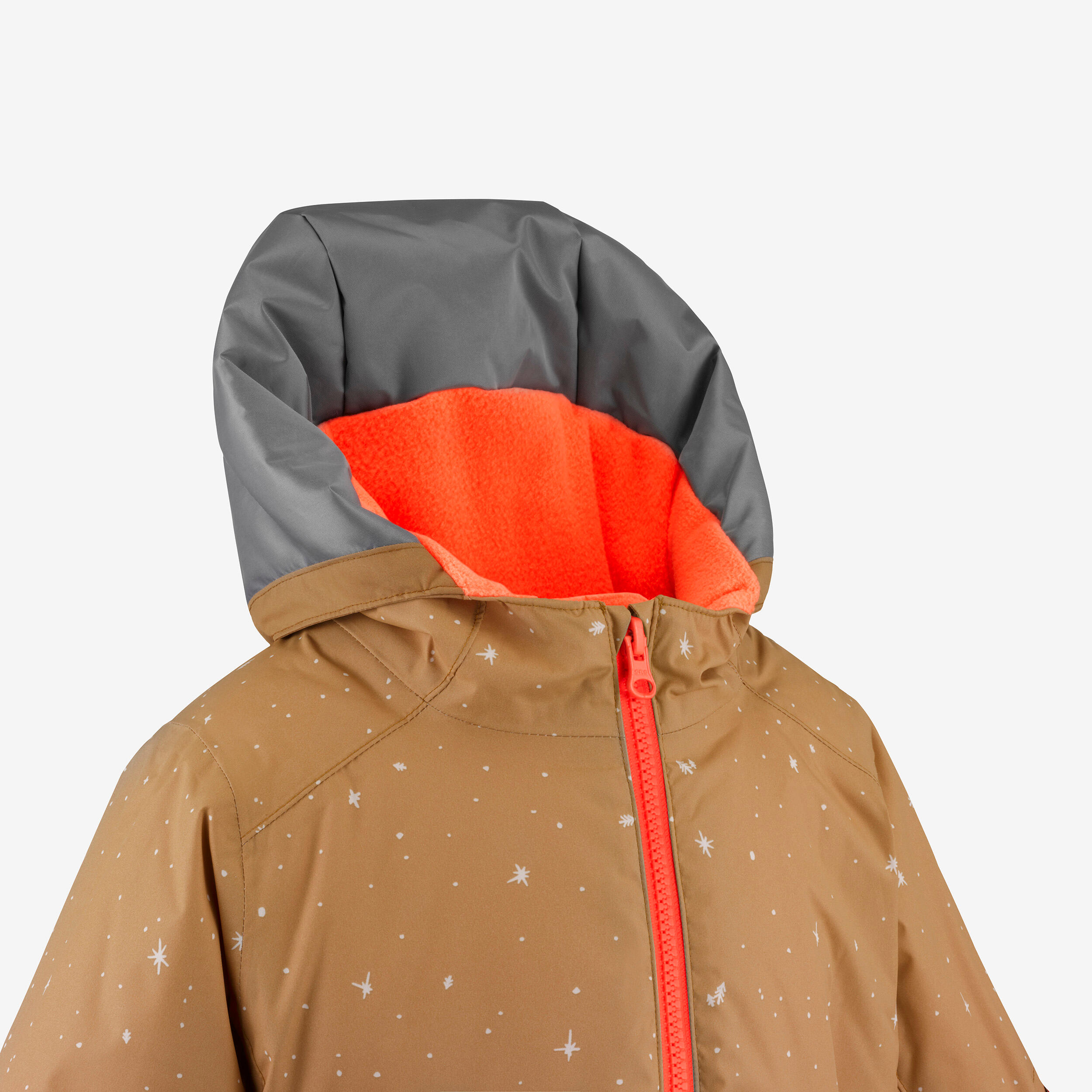 Manteau de ski chaud et ajustable enfant, 500 Âge 1-5 ans 6/8