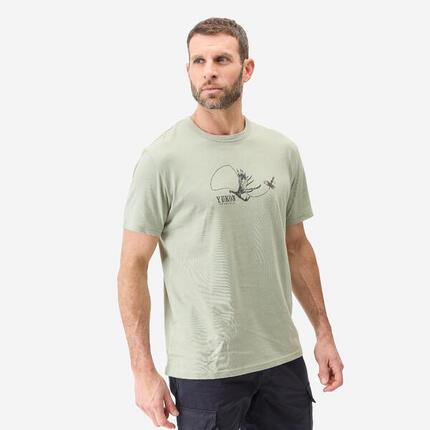 T-shirt en coton 100 bushcraft
