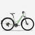 Vélo tout chemin électrique cadre bas, E-ACTV 100 vert amande