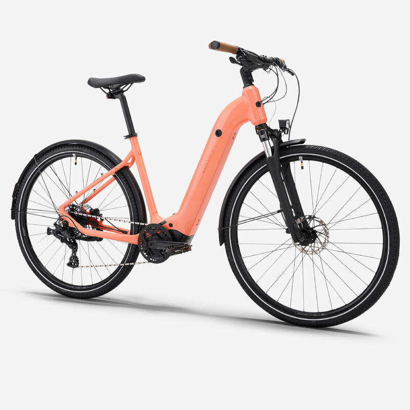 Trekové elektrokolo se středovým motorem E-ACTV 500 s nízkým rámem