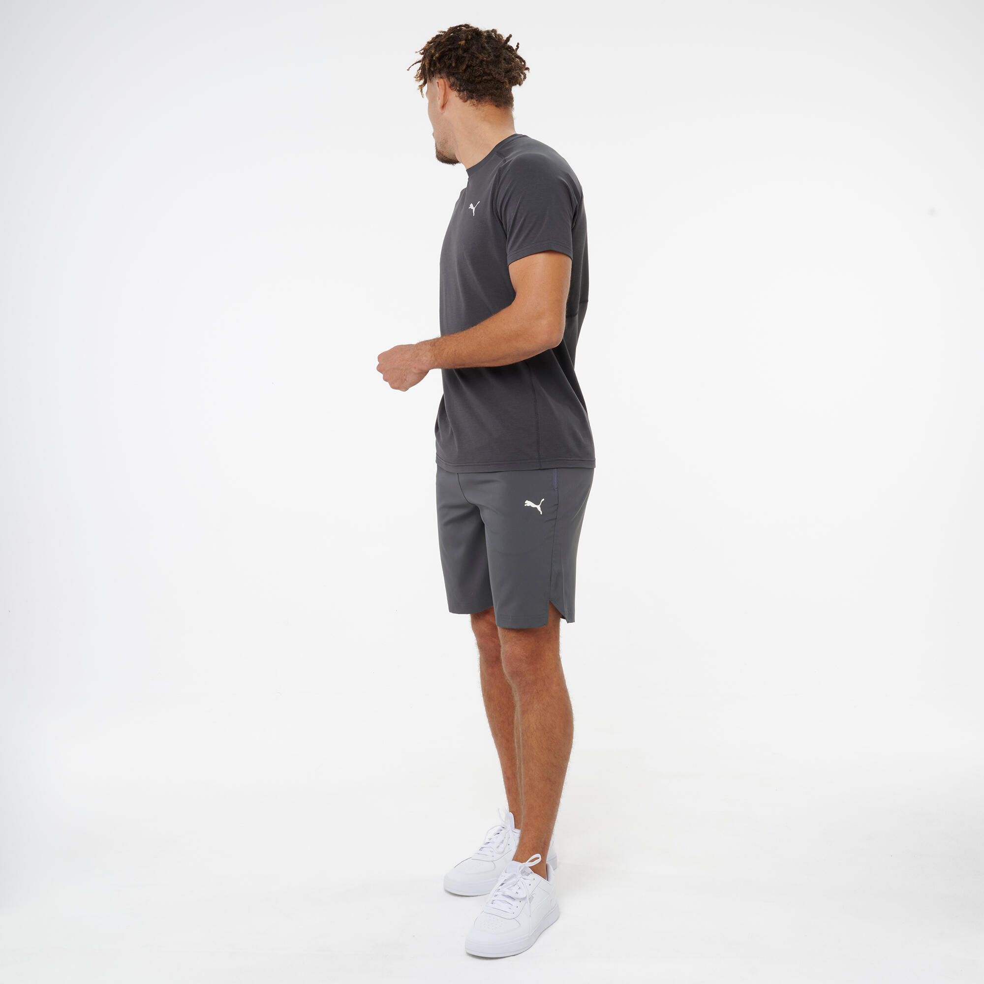 Short de fitness Active, homme, gris 4/8