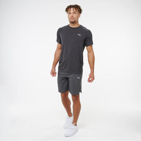 Шорти для фітнесу чоловічі сірі