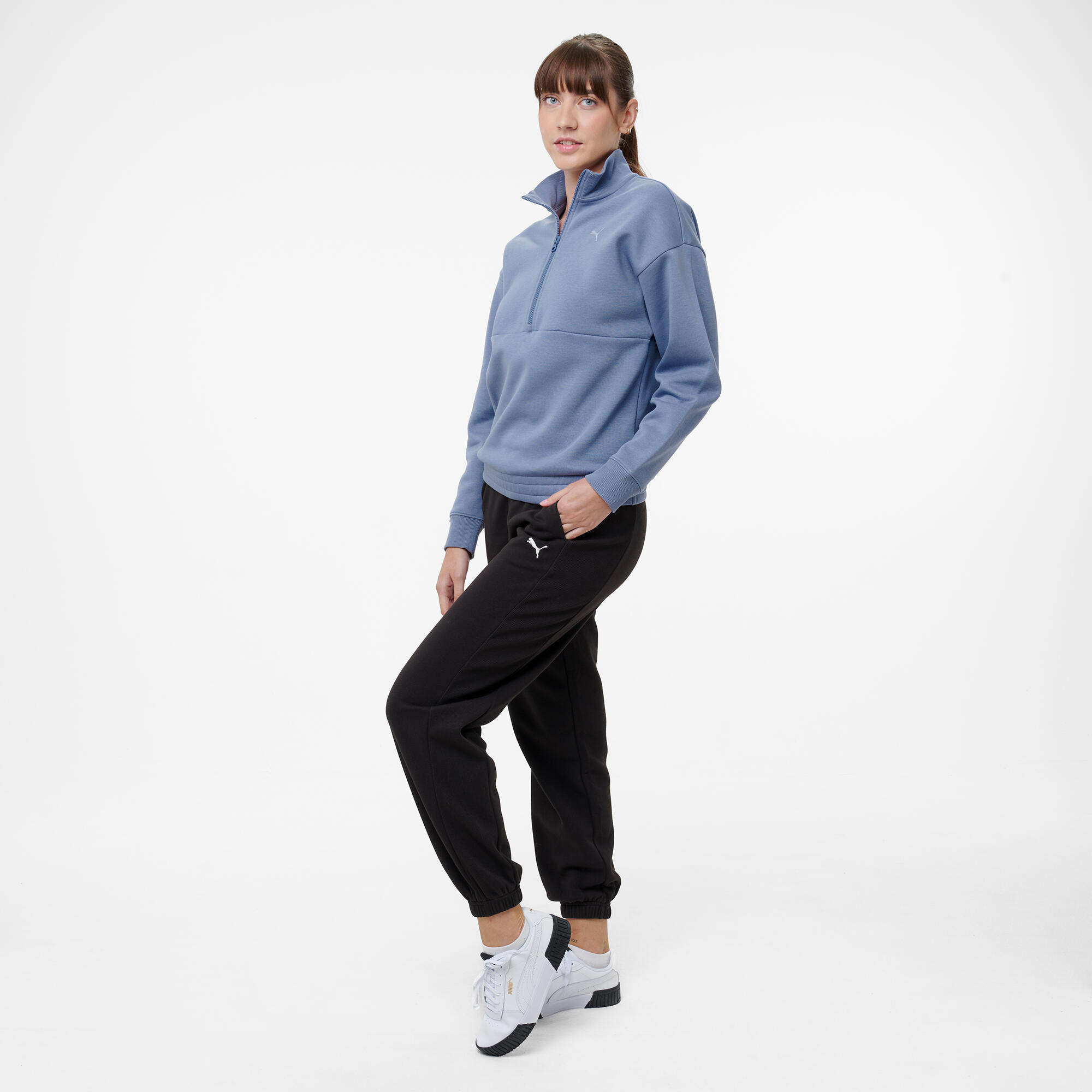 Pantalon jogging Puma femme, noir 4/7