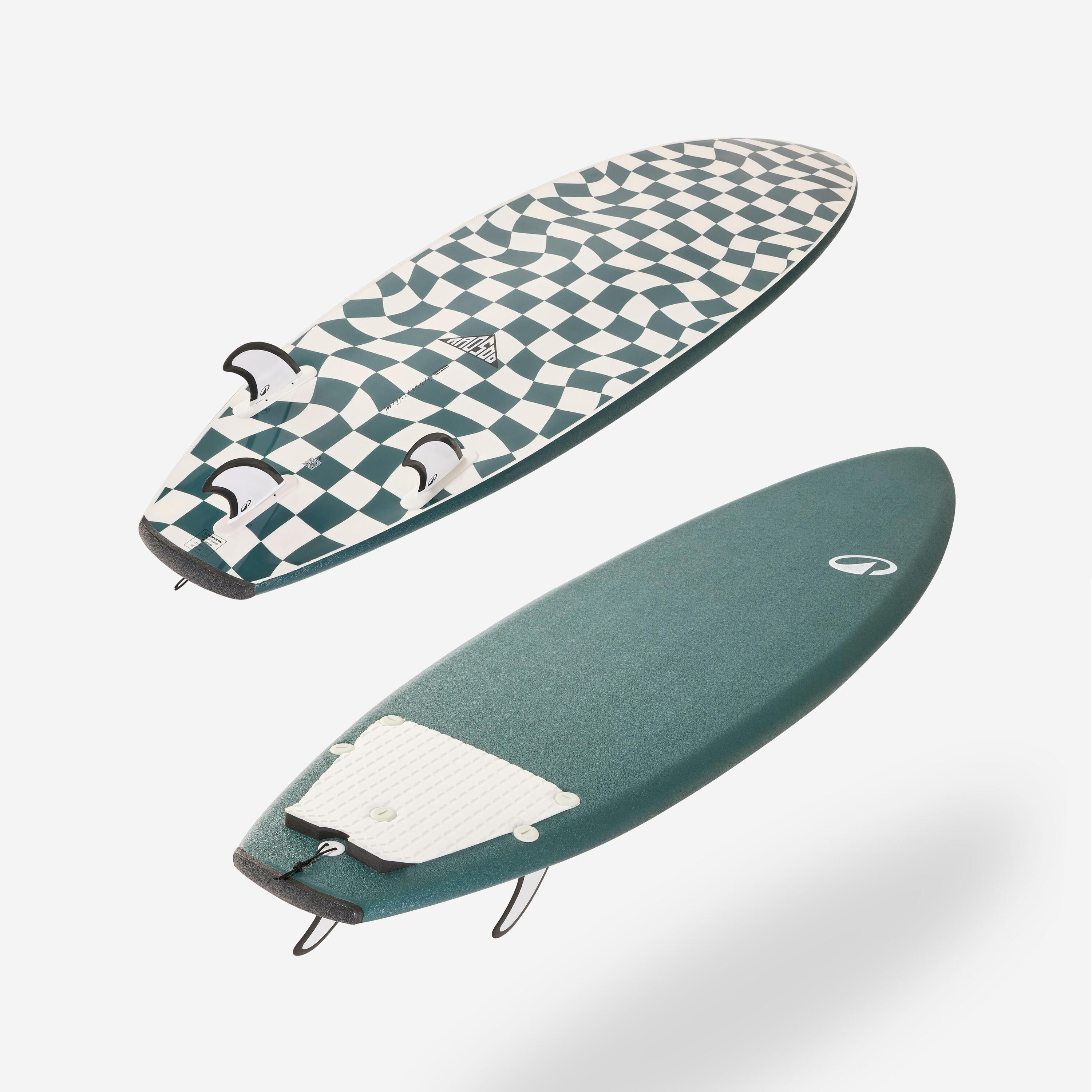 Tavola surf schiuma 500 SOFT RAD verde 2/14