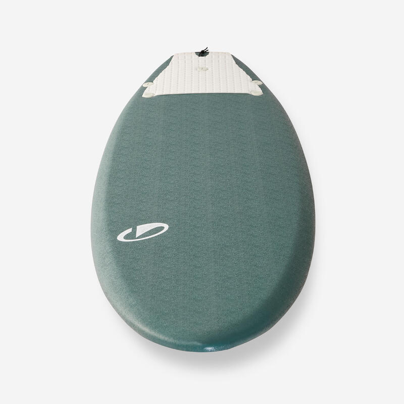 Placă de surf din spumă shortboard 6'2, 500 Soft RAD Verde brad
