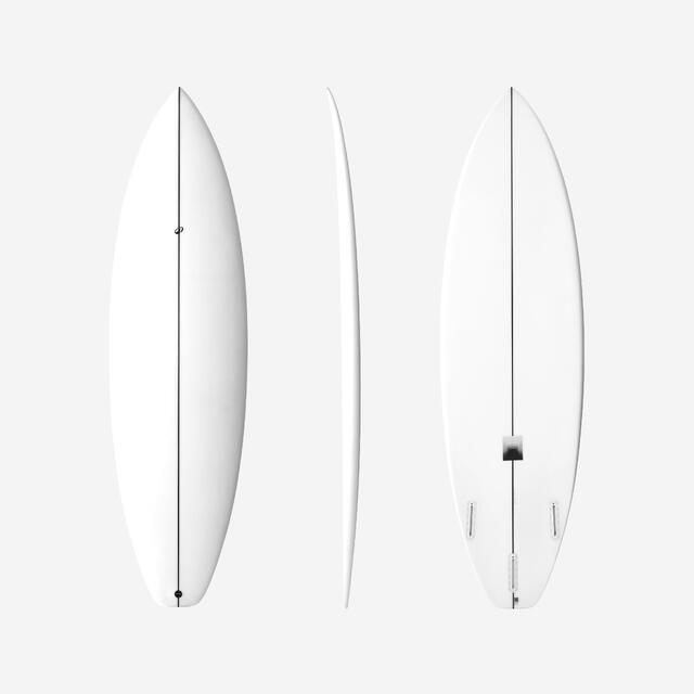 Prancha surf shortboard allround, 900, vendida sem quilhas.