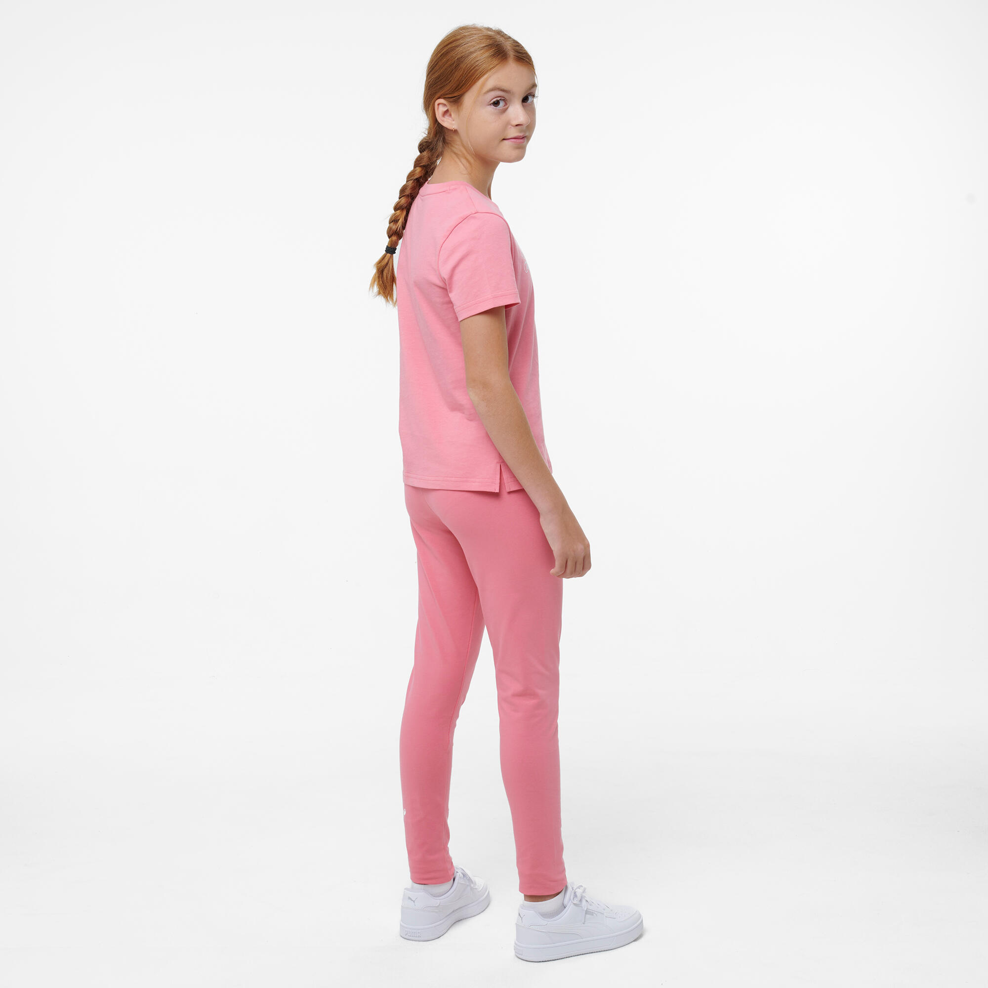 T-shirt fille en coton, rose 4/7