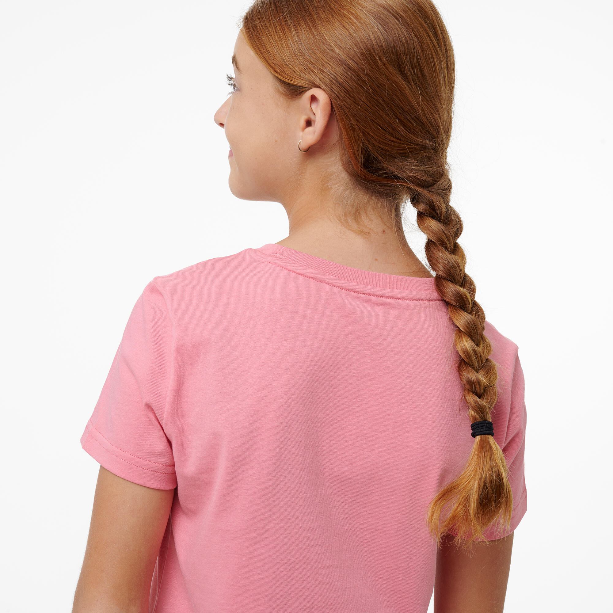 T-shirt fille en coton, rose 2/7