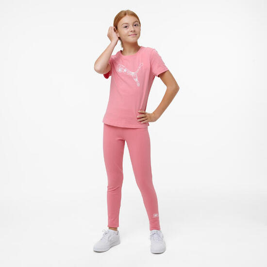 Leggings Mädchen Baumwolle - rosa