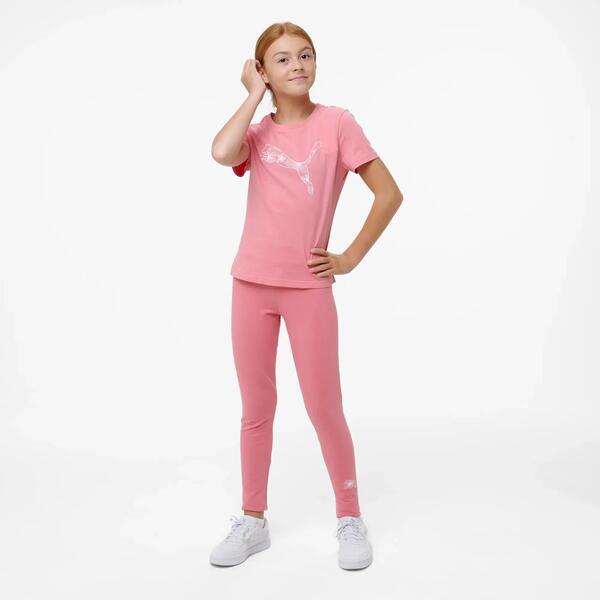PUMA Leggings Niños Rosa Algodón