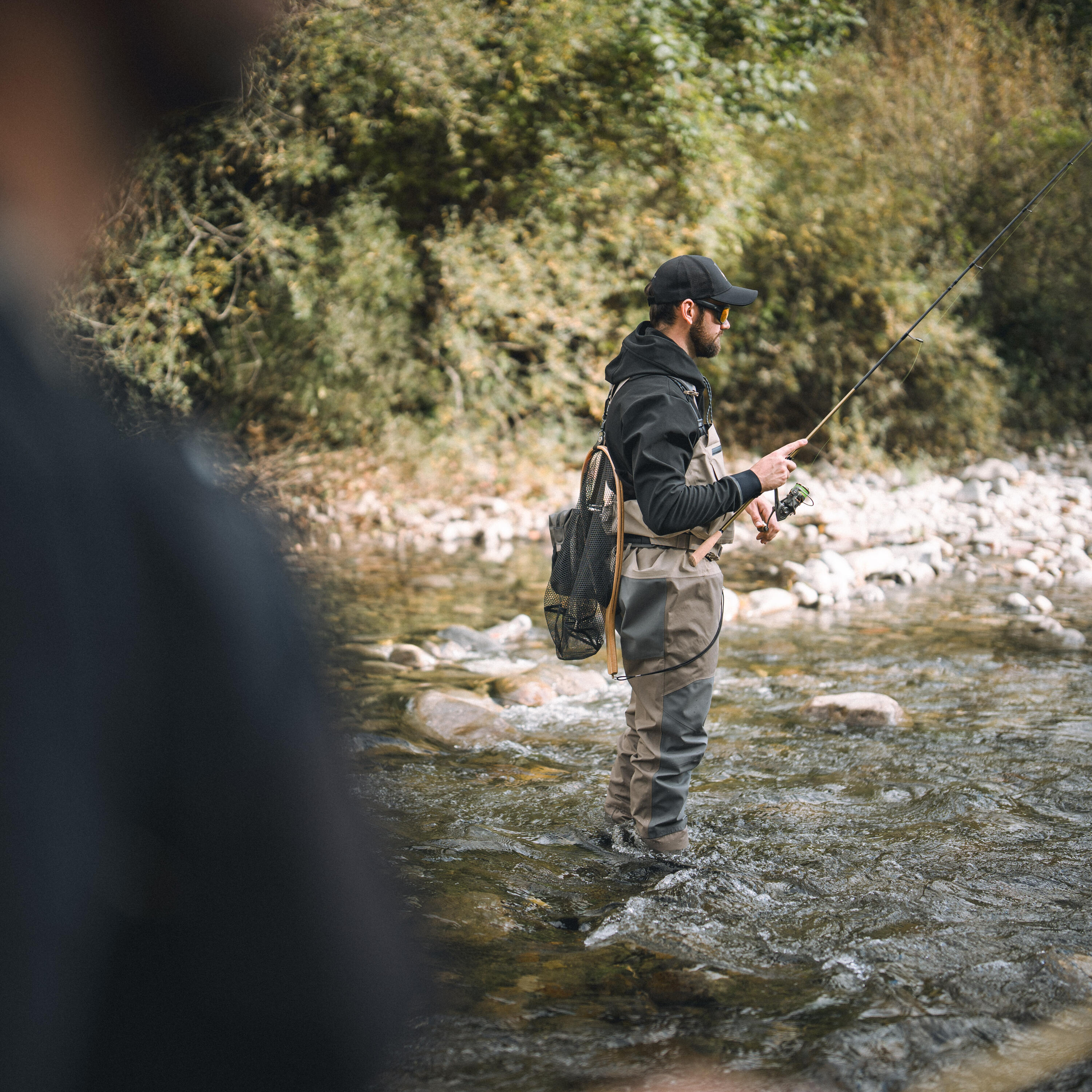 Waders pesca adulto 900 traspiranti scarpetta in neoprene 14/18