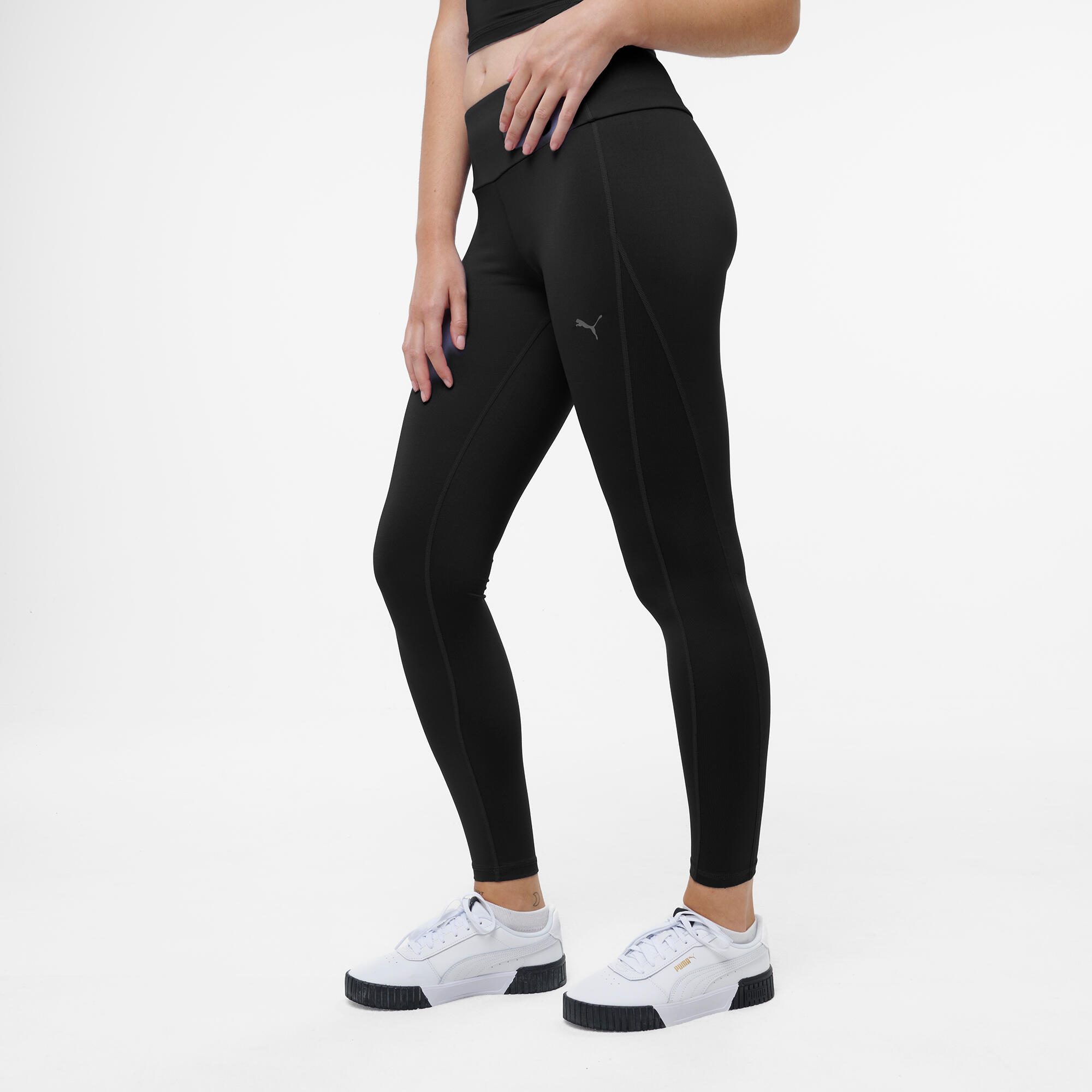 Legging de fitness femme, noir 3/7