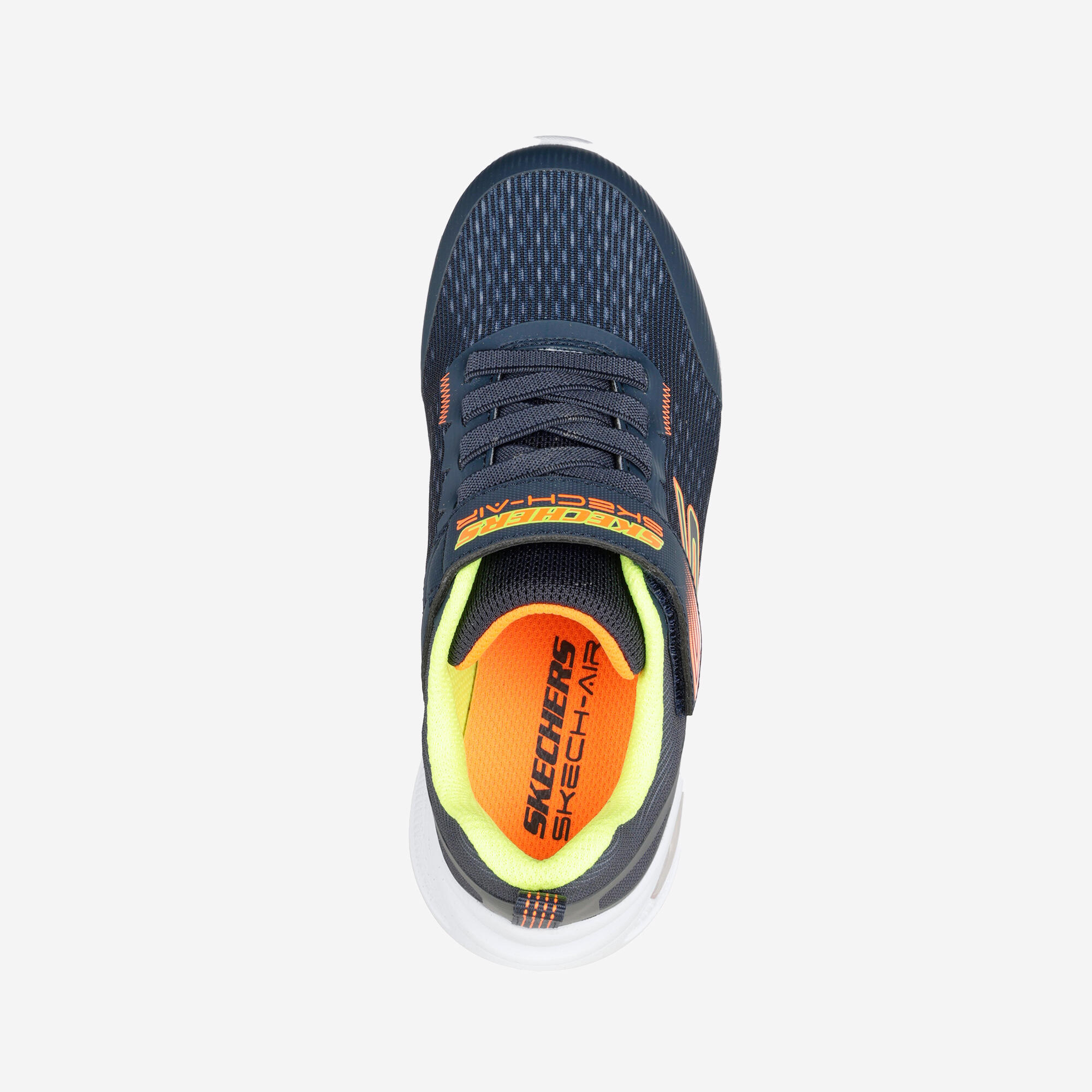 Chaussures bébé Microspec, noir et orange 5/5