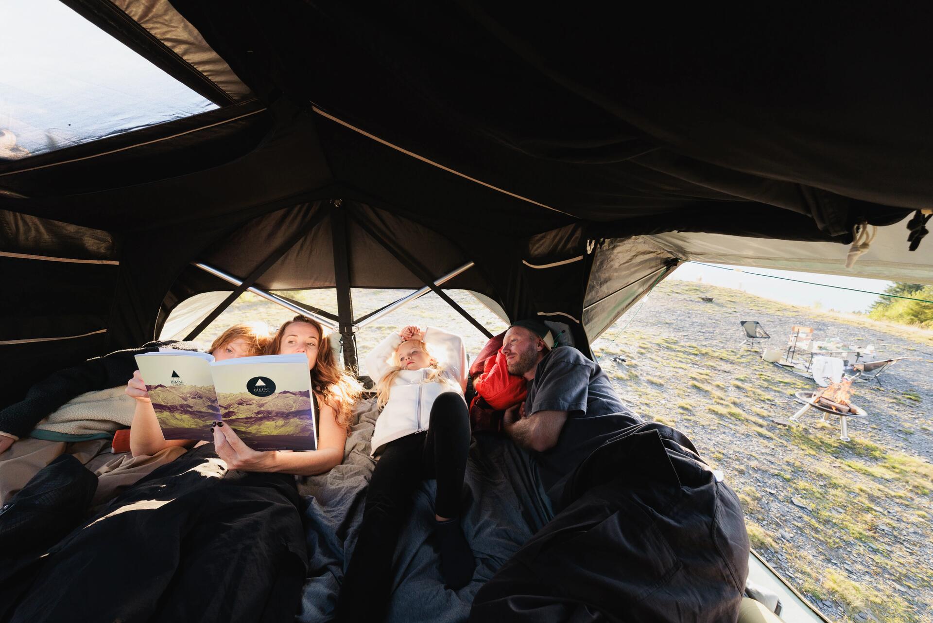 Tehnologie brevetată, pentru o experiență de camping cu adevărat uimitoare
