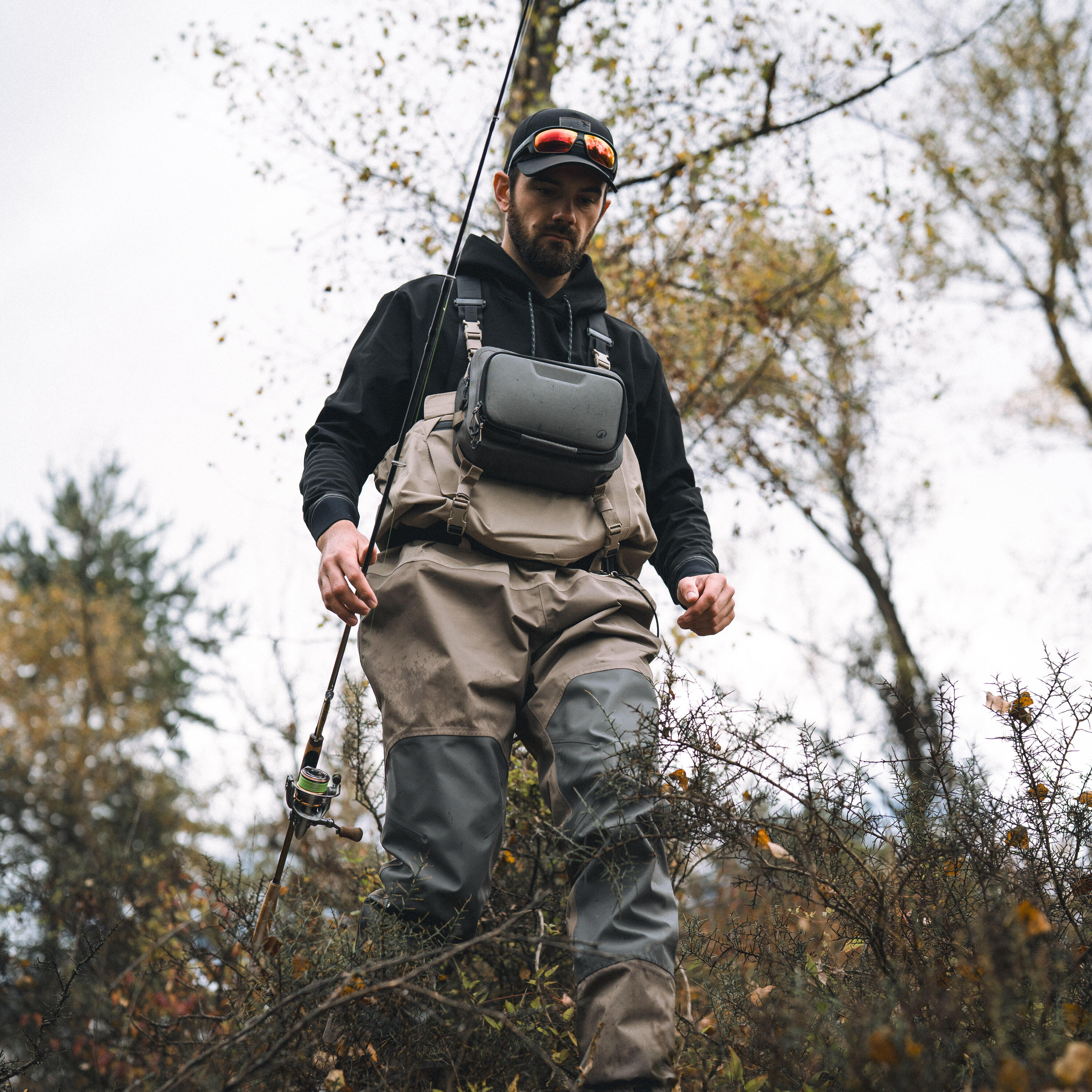 Sac Chest pack de pêche 900 5l étanche 16/22