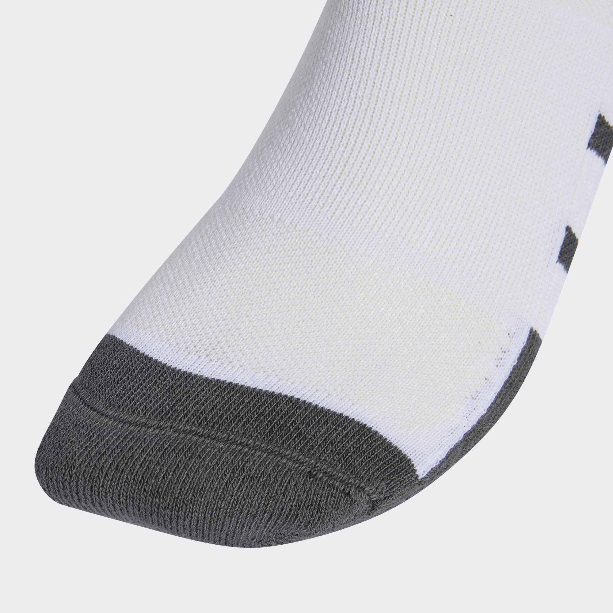 Chaussettes de fitness, noir et blanc, lot de 5 paires 3/4