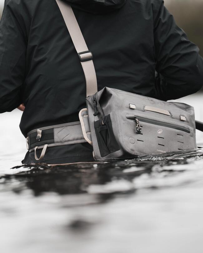 Le sac ceinture est complètement étanche.
