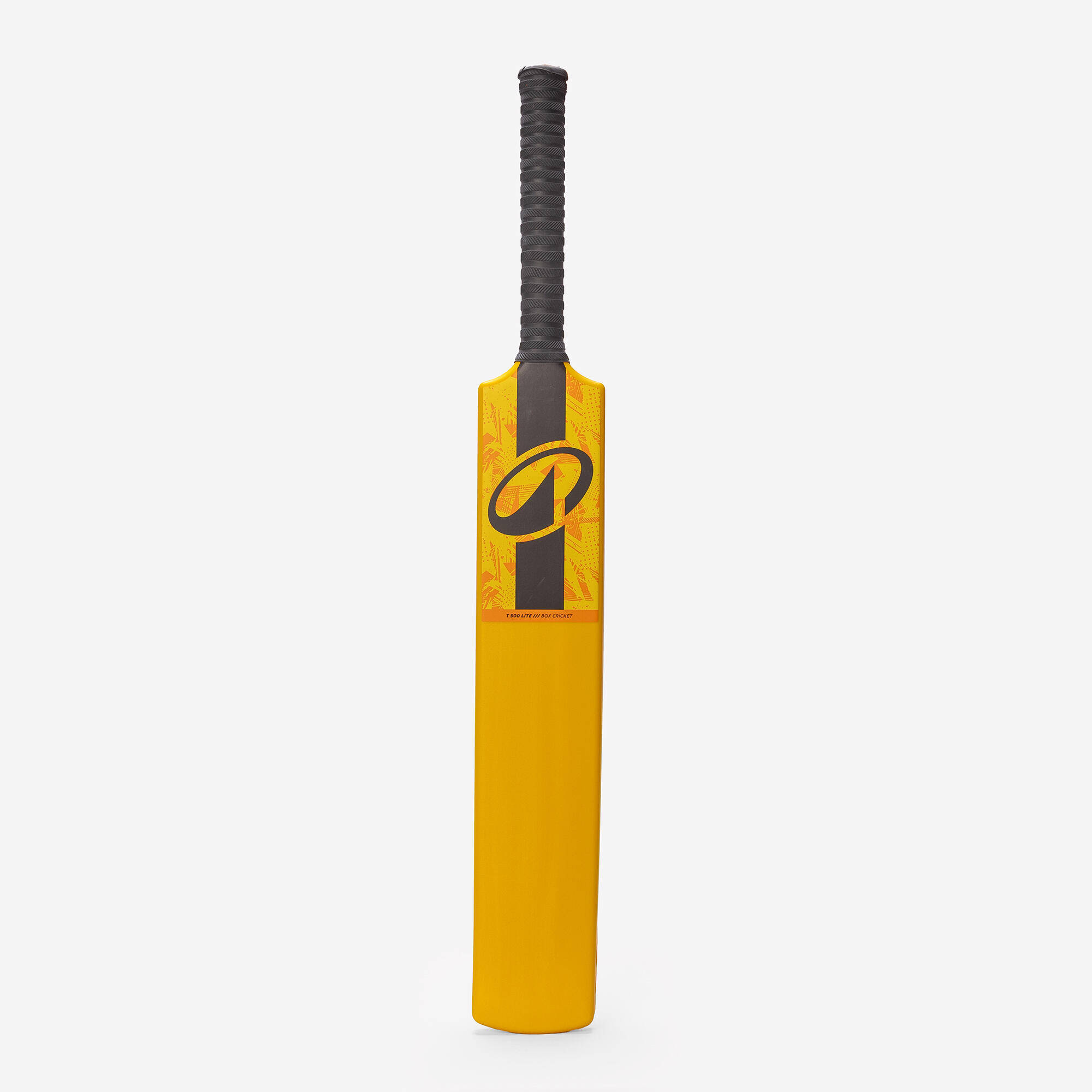 Adult Hard Plastic Cricket Bat Size SH Soft for Tennis Ball T500 Box - Yellow -  3
