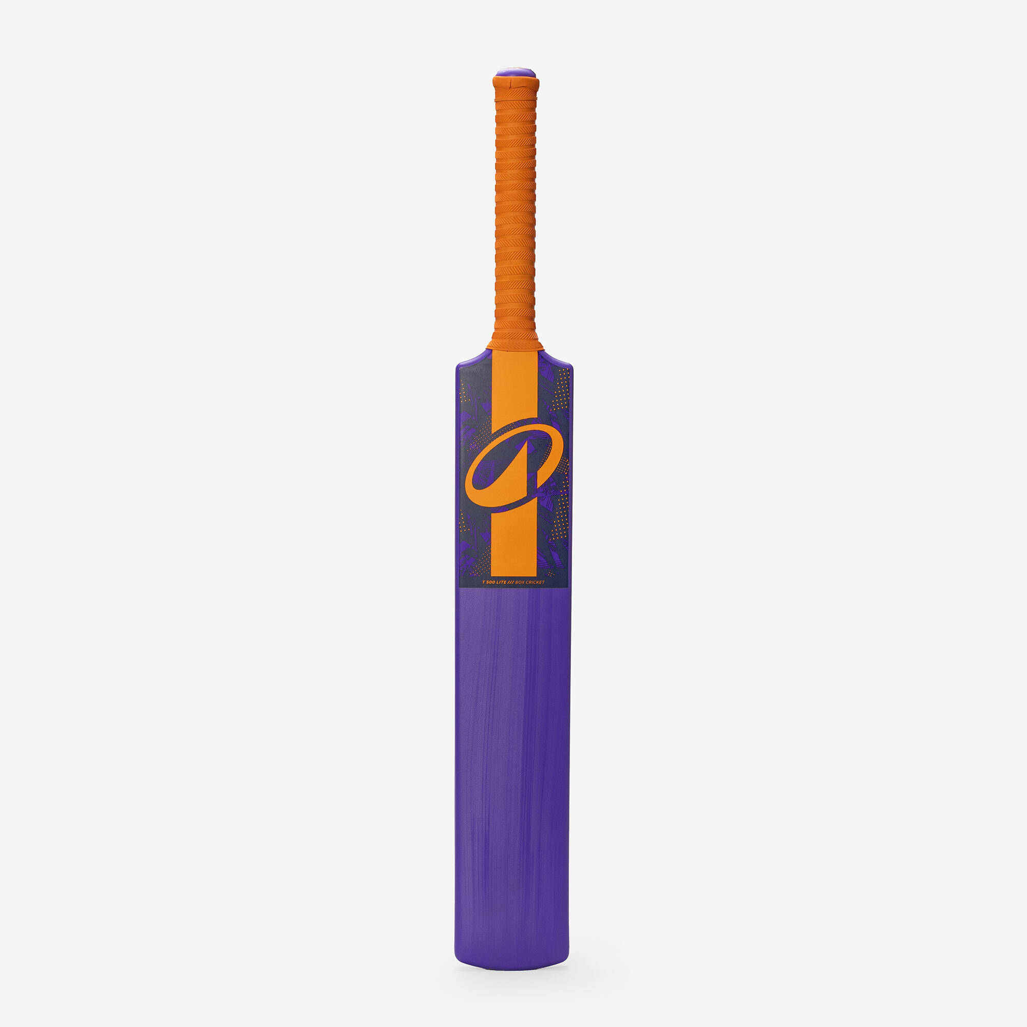 Adult Hard Plastic Cricket Bat Size SH Soft for Tennis Ball T500 Box - Purple -  1