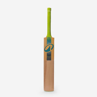 Cricket Kashmir Willow Bat SH KW190 - Lime & Blue