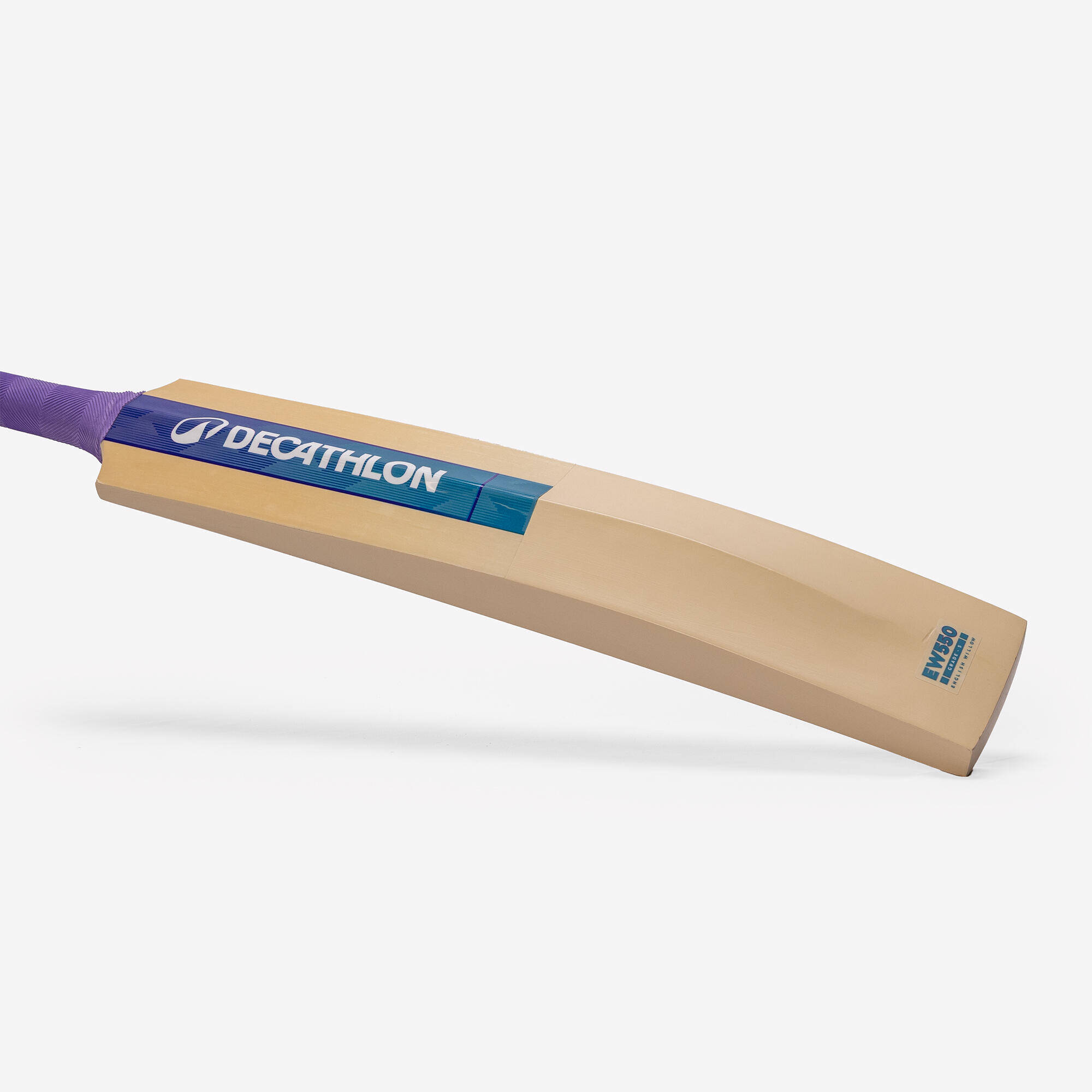 Kids English Willow Cricket Bat G5 Size 4 Lightweight Leather Ball Bat with Cover EW550 -  4