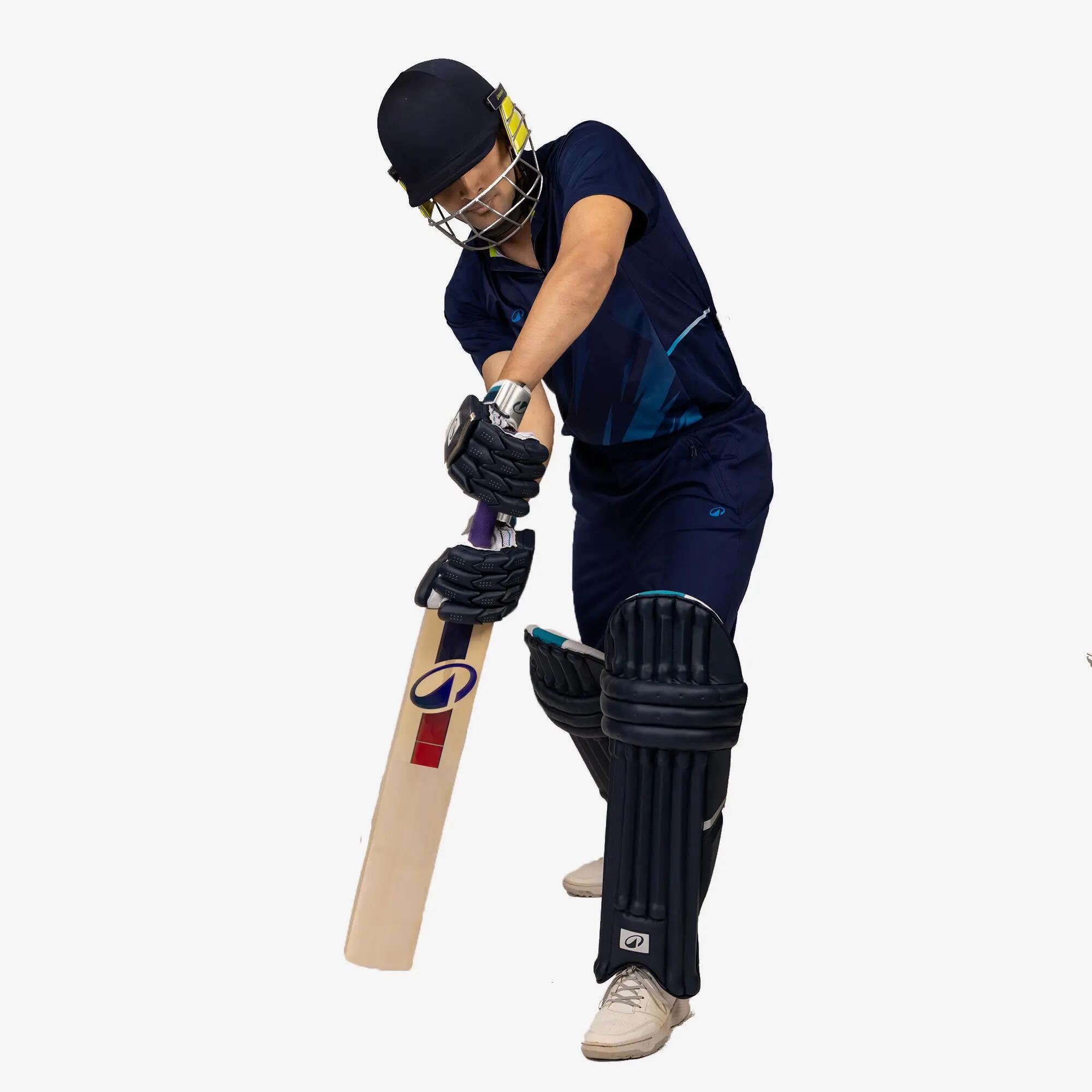 Adult English Willow Cricket Bat G4 Size SH Lightweight Leather Ball Bat with Cover EW590 DB -  2