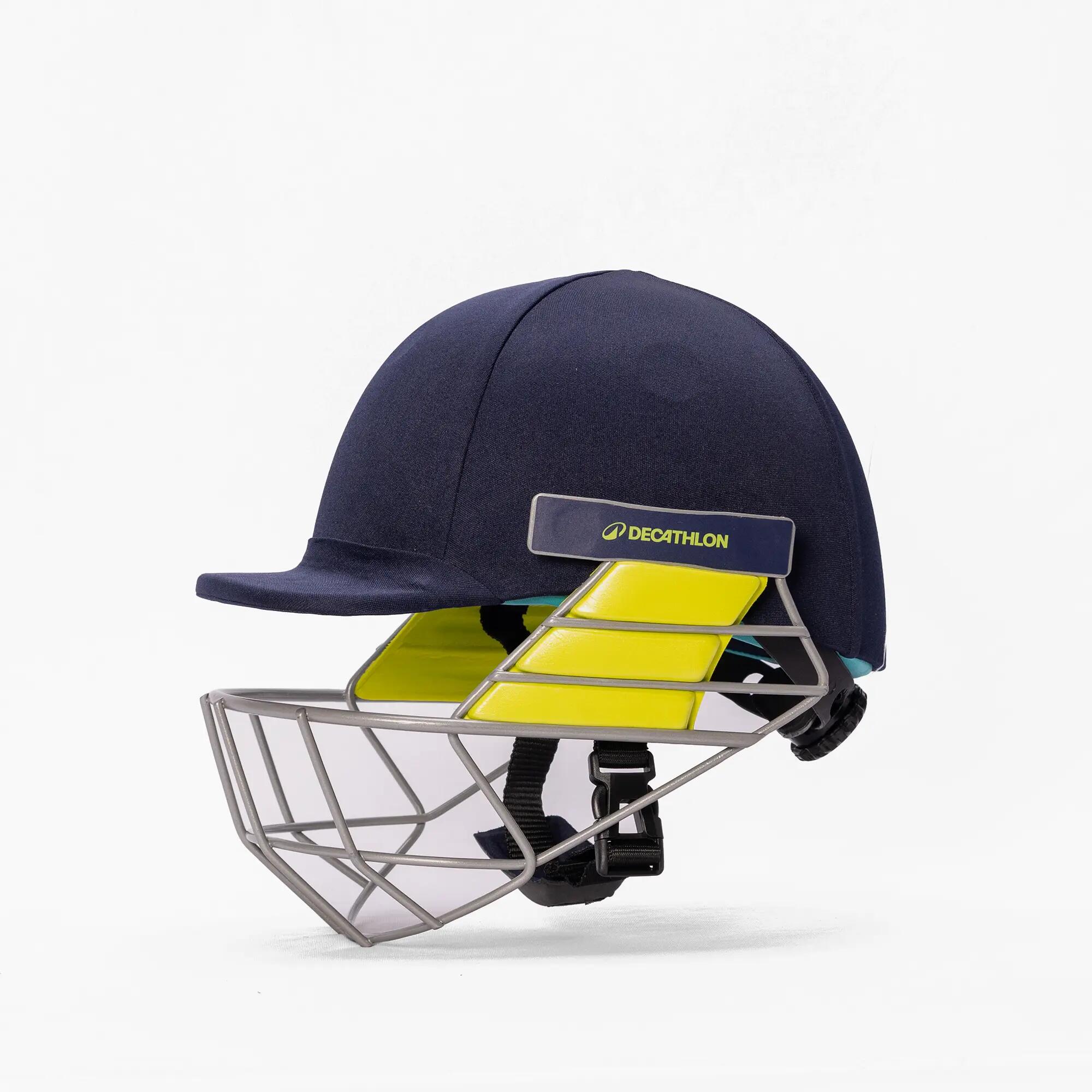 CRICKET HELMET CH 150 JR - MILD STEEL GRILL -  1