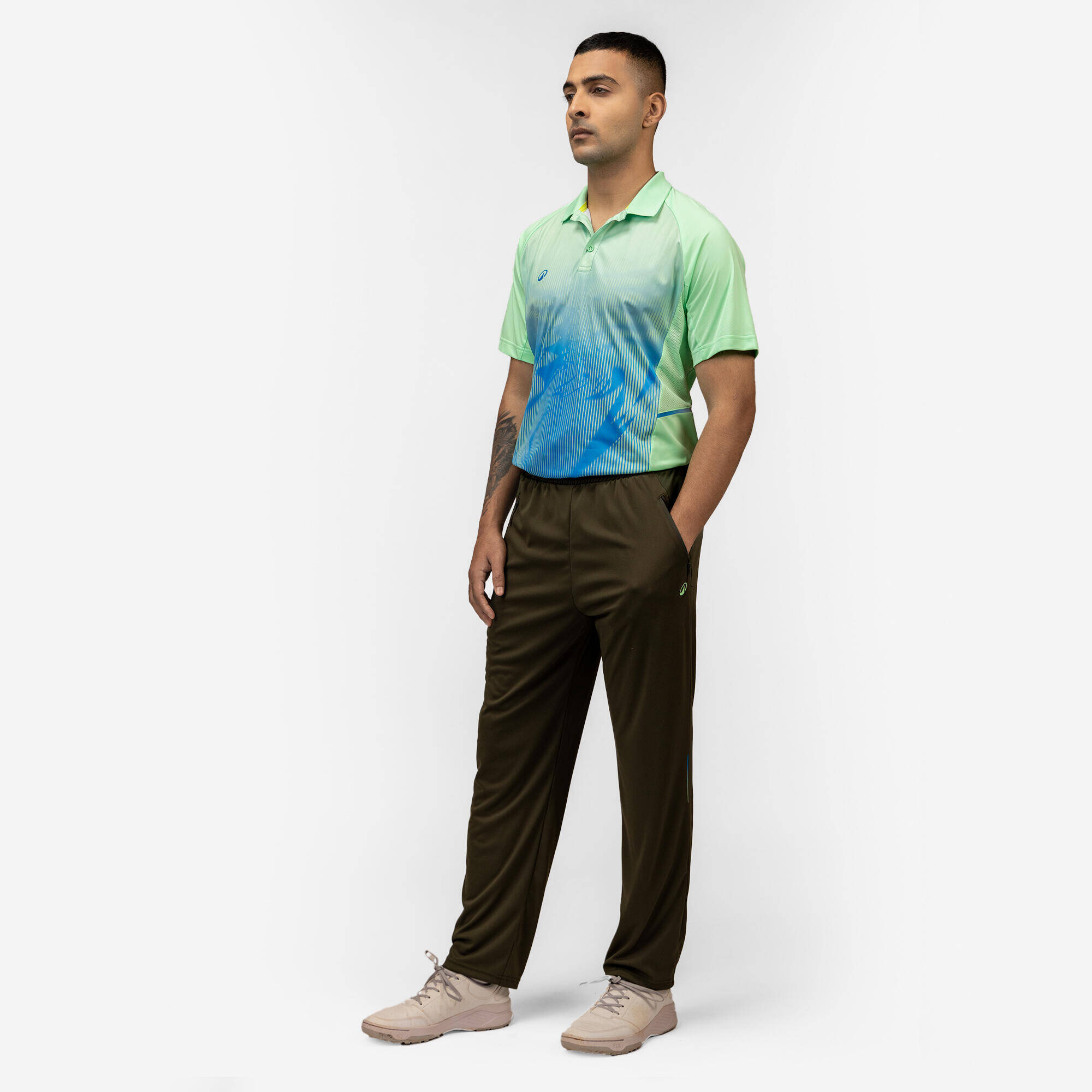 CTS 500 Men Trackpants Khaki -  4