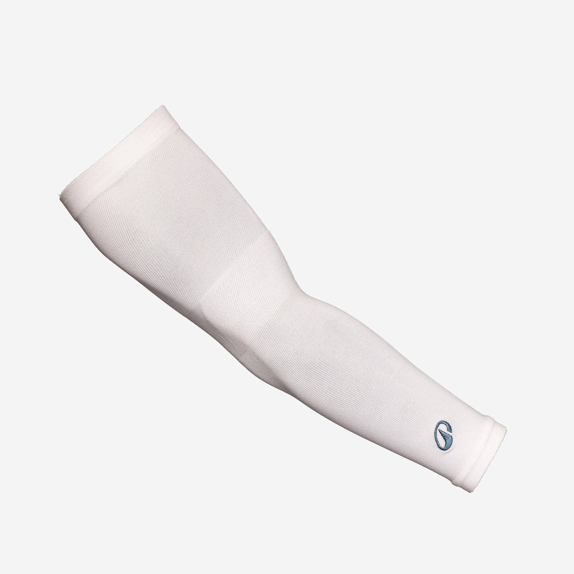 CRICKET ARM SLEEVES WHITE -  1