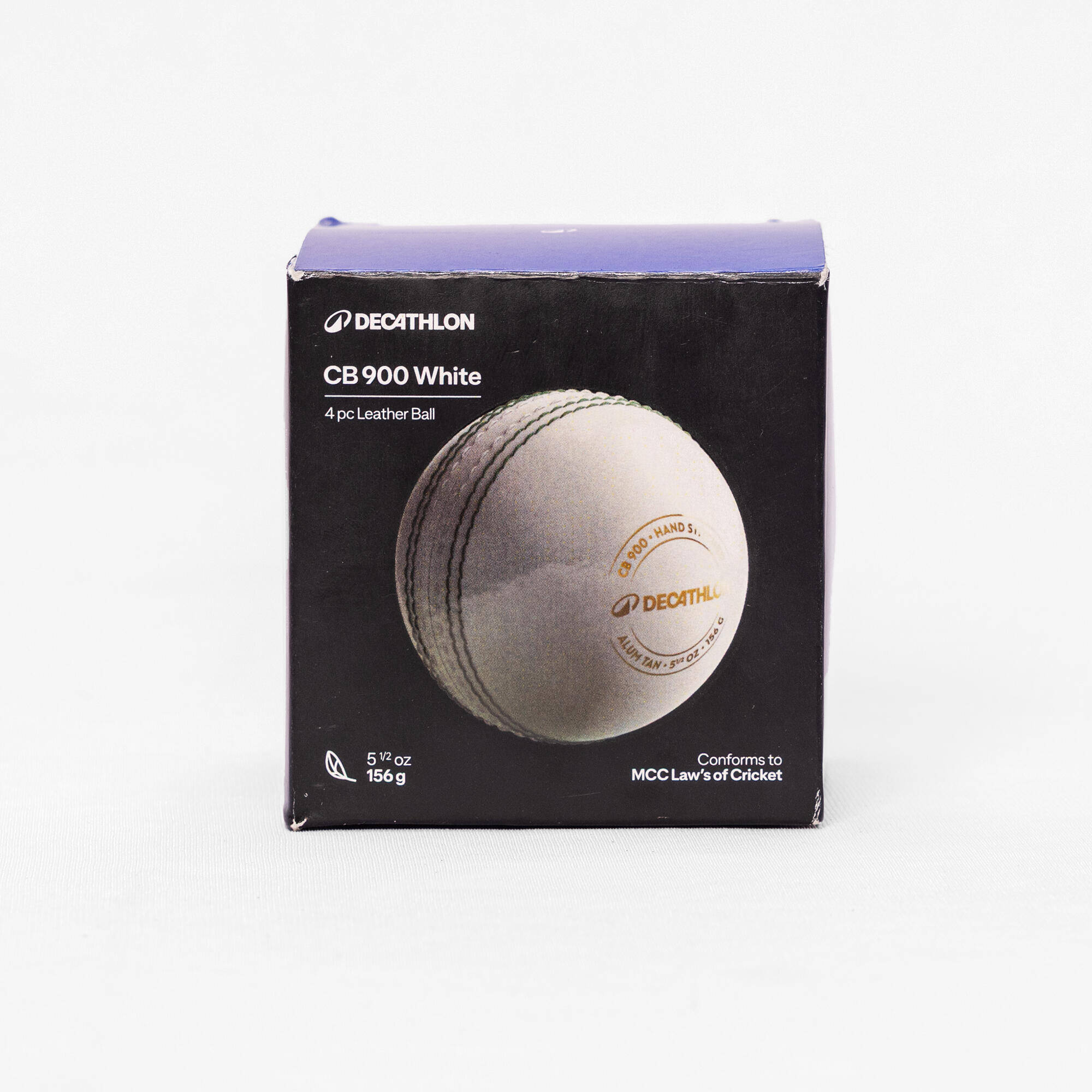 CB 900 4 PIECE WHITE LEATHER BALL -  3