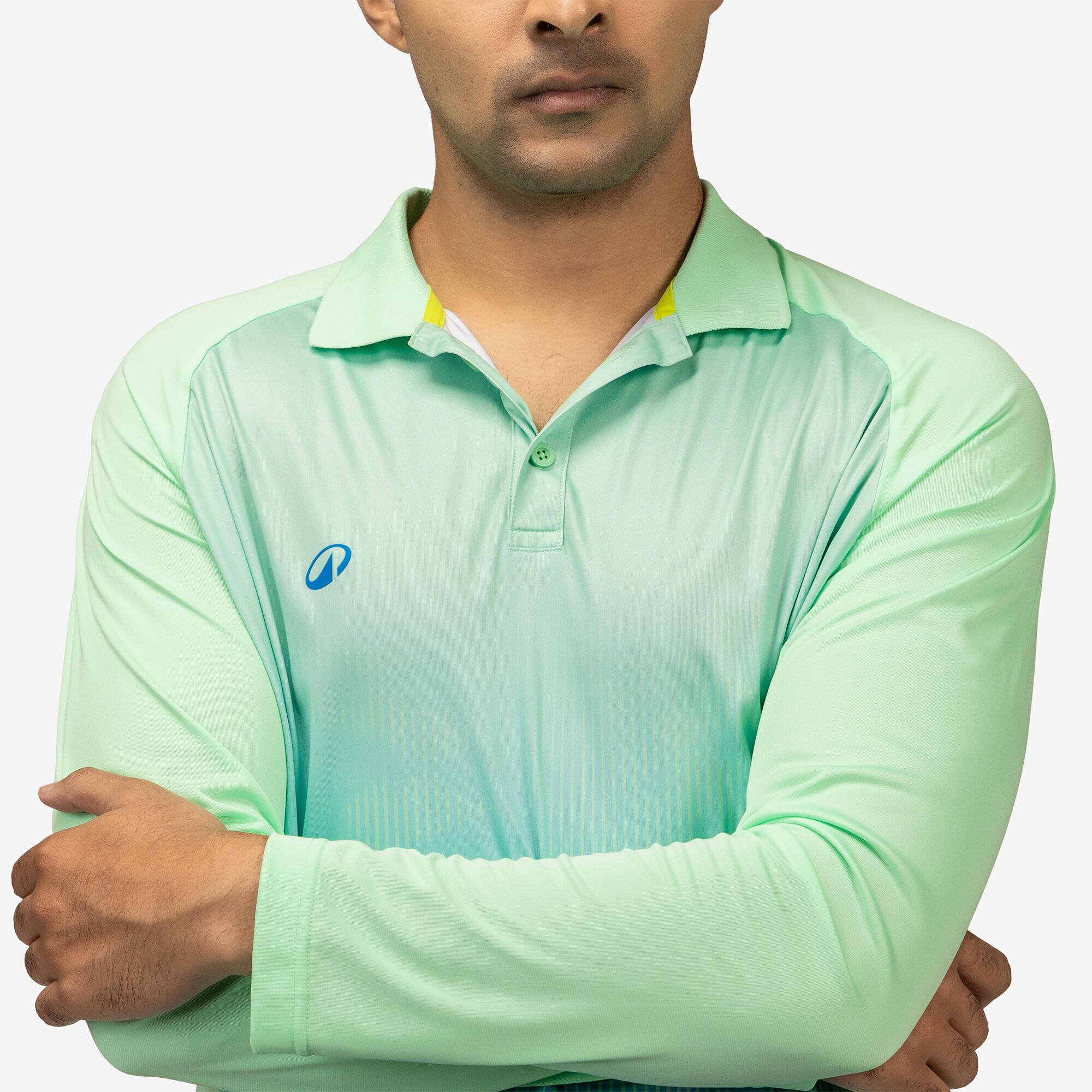 CRICKET POLO CP 500 FULL SLEEVE POLO MEN MINT -  5