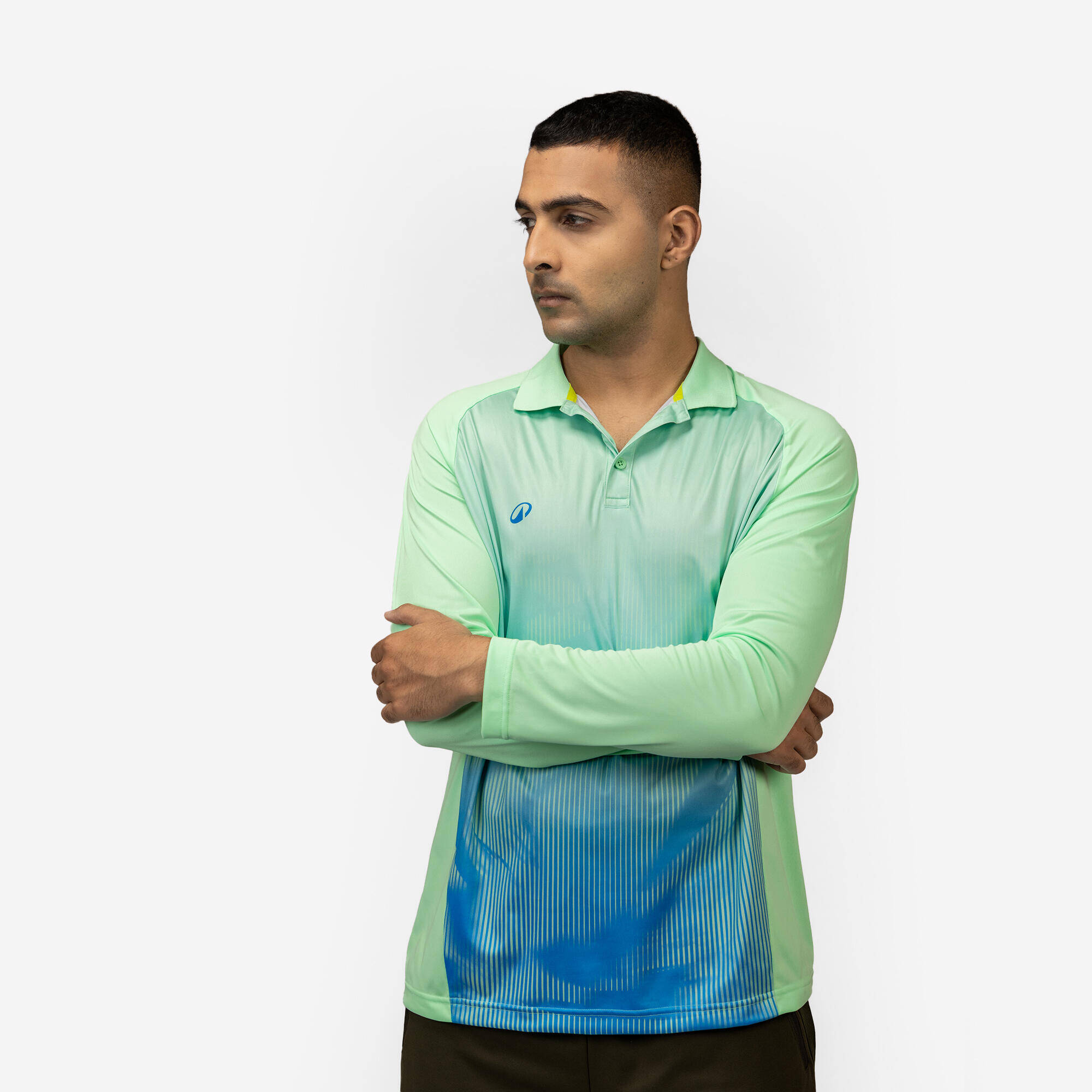 CRICKET POLO CP 500 FULL SLEEVE POLO MEN MINT -  3