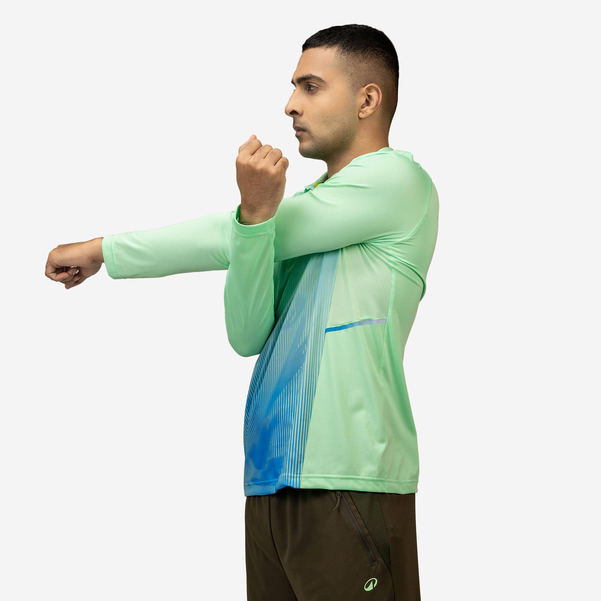 CRICKET POLO CP 500 FULL SLEEVE POLO MEN MINT -  4