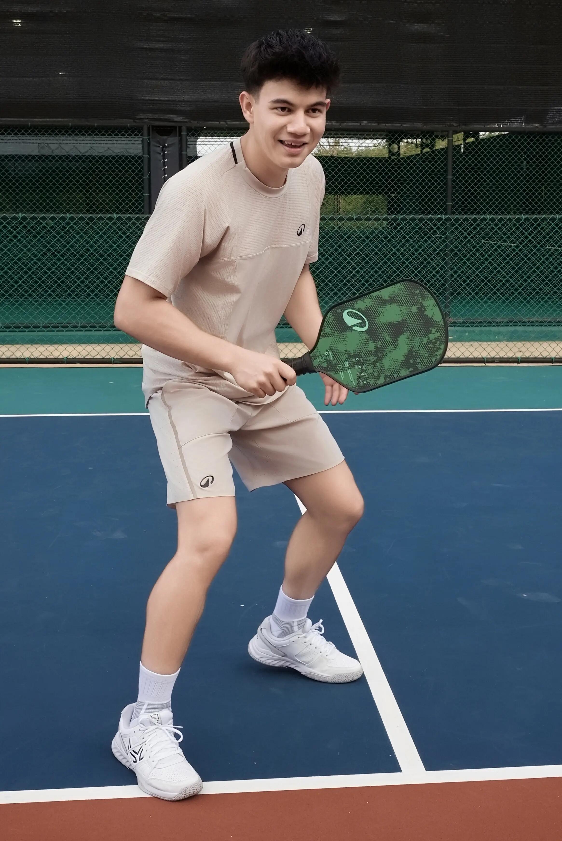Zestaw do pickleballa Open 2 rakiety, 2 piłki i pokrowiec 30/32