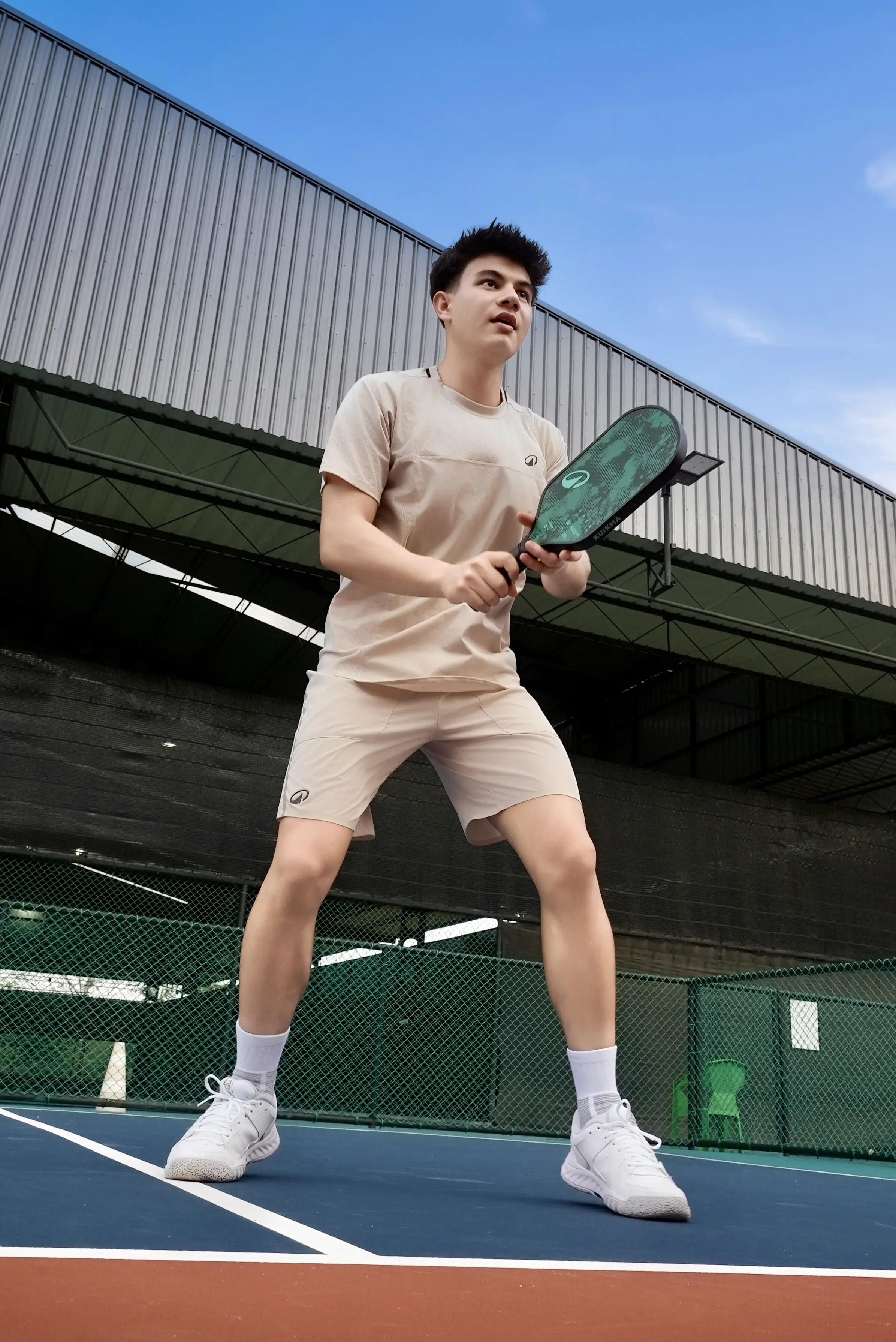 Zestaw do pickleballa Open 2 rakiety, 2 piłki i pokrowiec 28/32