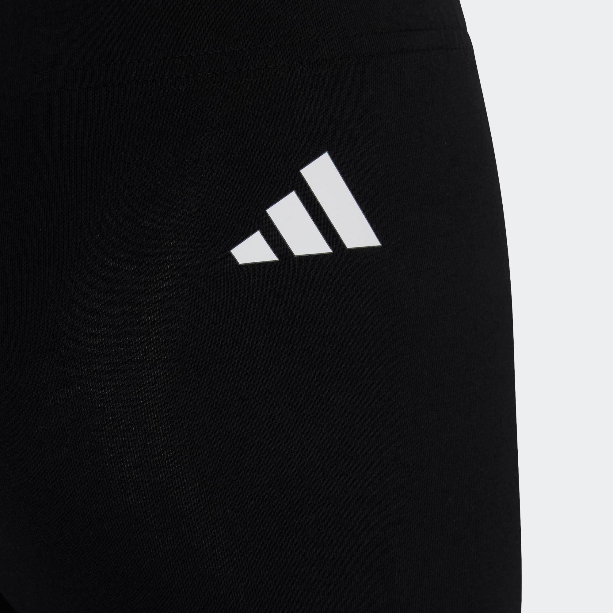 Cycliste fille en coton, noir 5/6