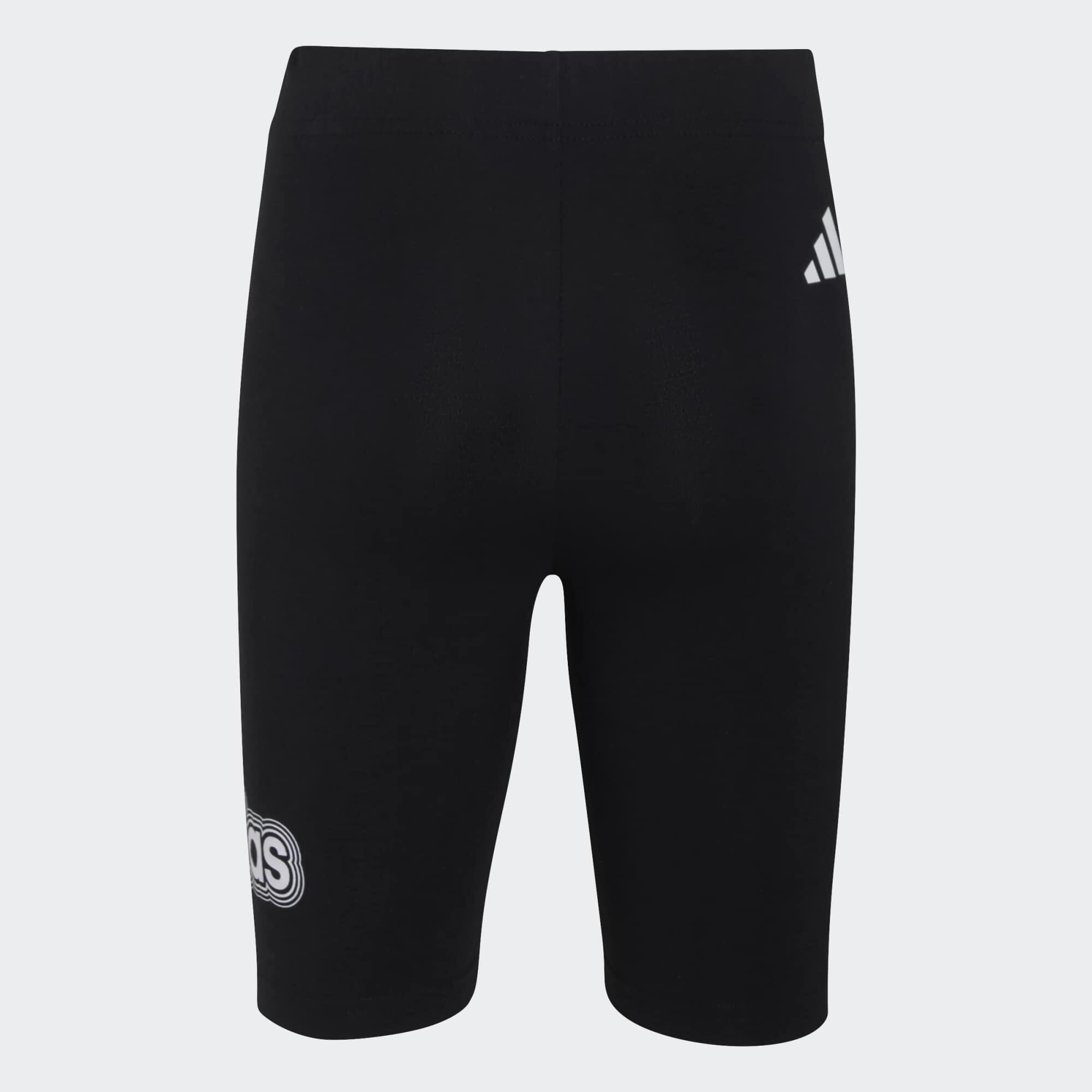 Cycliste fille en coton, noir 2/6