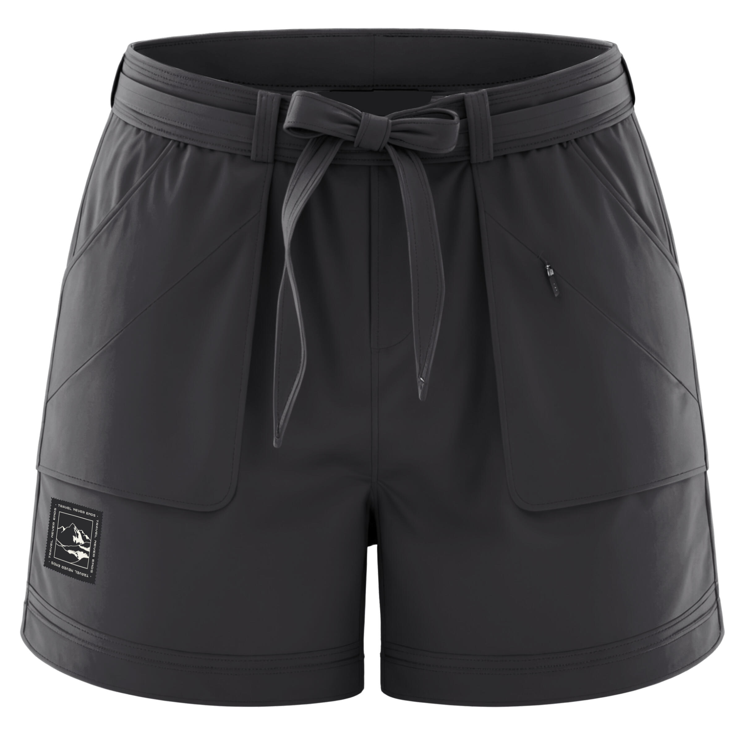 Short montagna donna NH500 grigi 9/10
