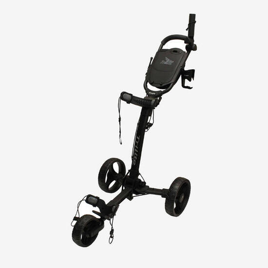 Chariot de golf manuel 3 roues, Axglo Tri Lite noir