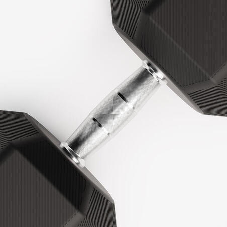 Гантель Hex для крос-тренінгу 32,5 кг чорна