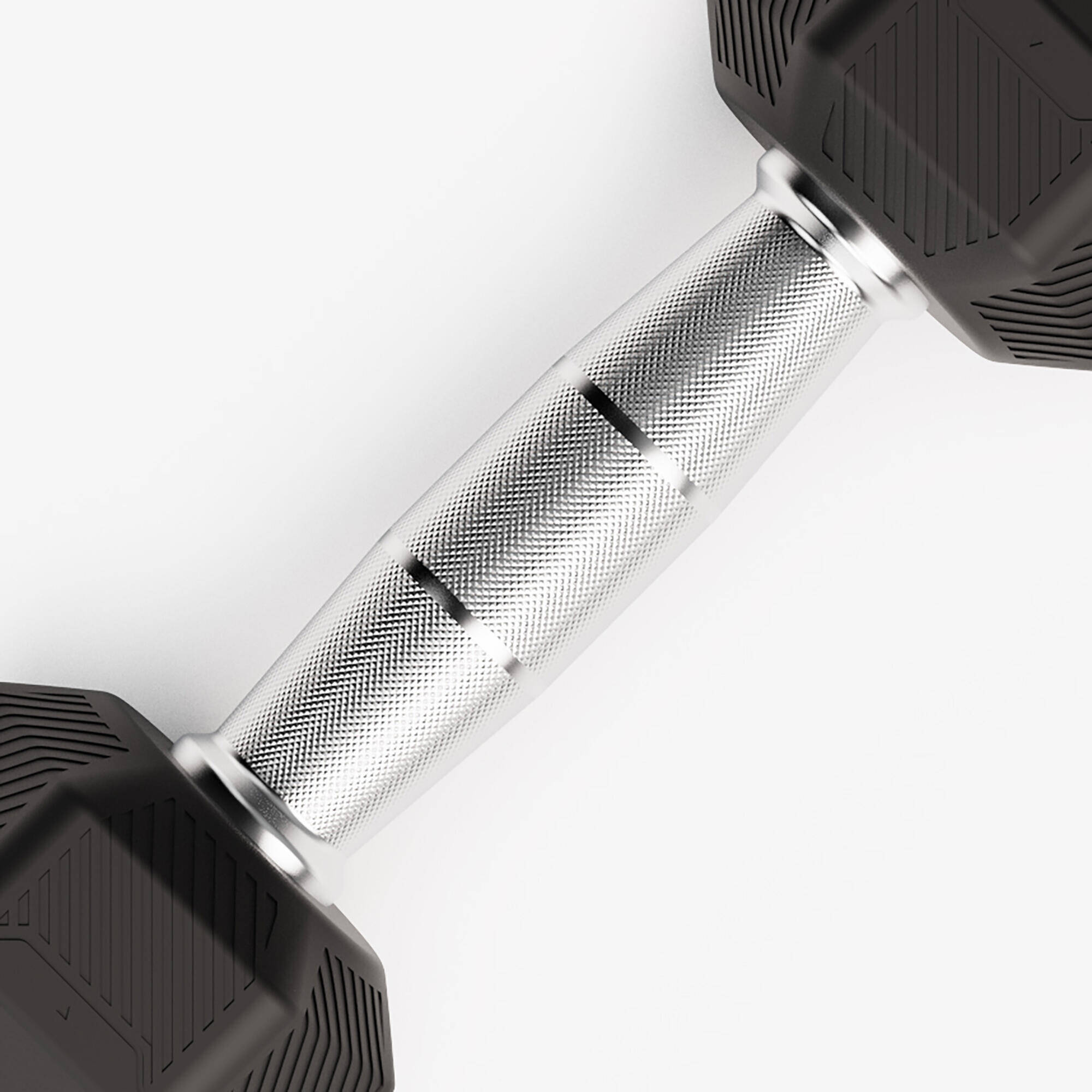 Hex Dumbbell Cross Training and Weight Training 2.5kg, black -  4