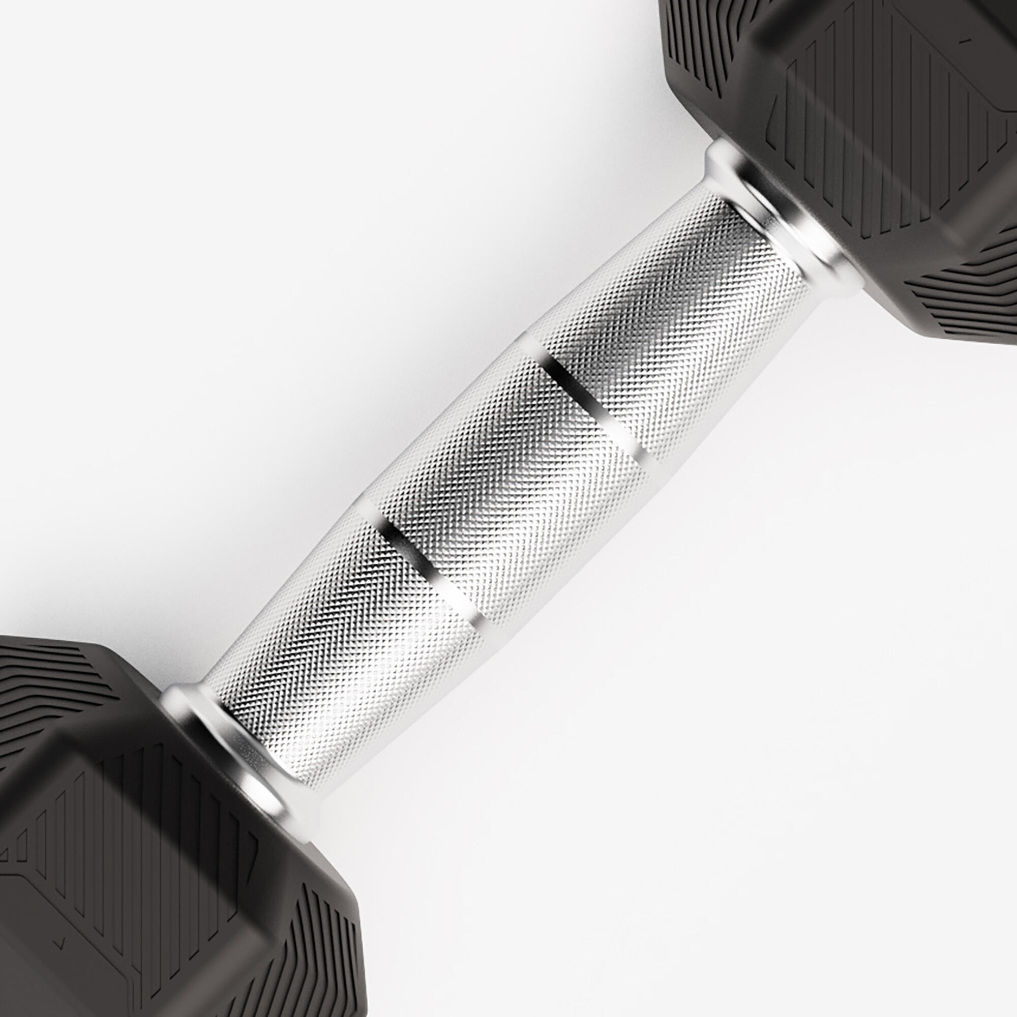 Haltère hexagonal pour entraînement croisé et musculation 2,5 kg 3/5