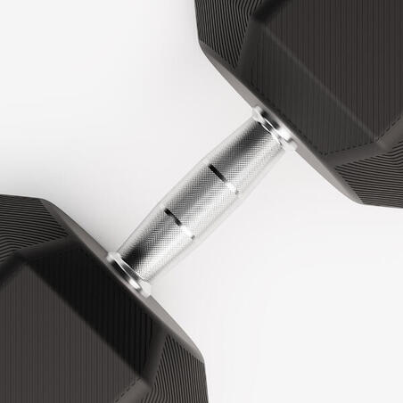 Гантель Hex для крос-тренінгу 35 кг чорна