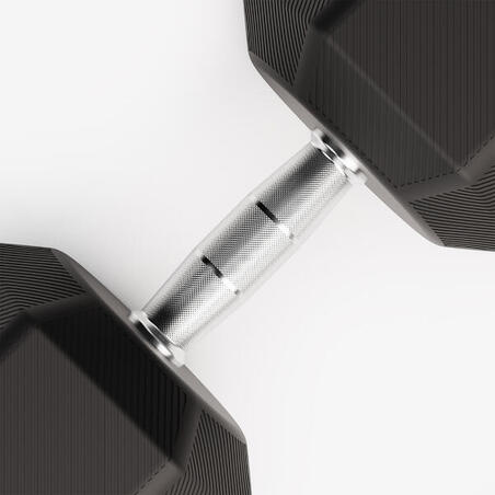 Гантель Hex для крос-тренінгу 30 кг чорна