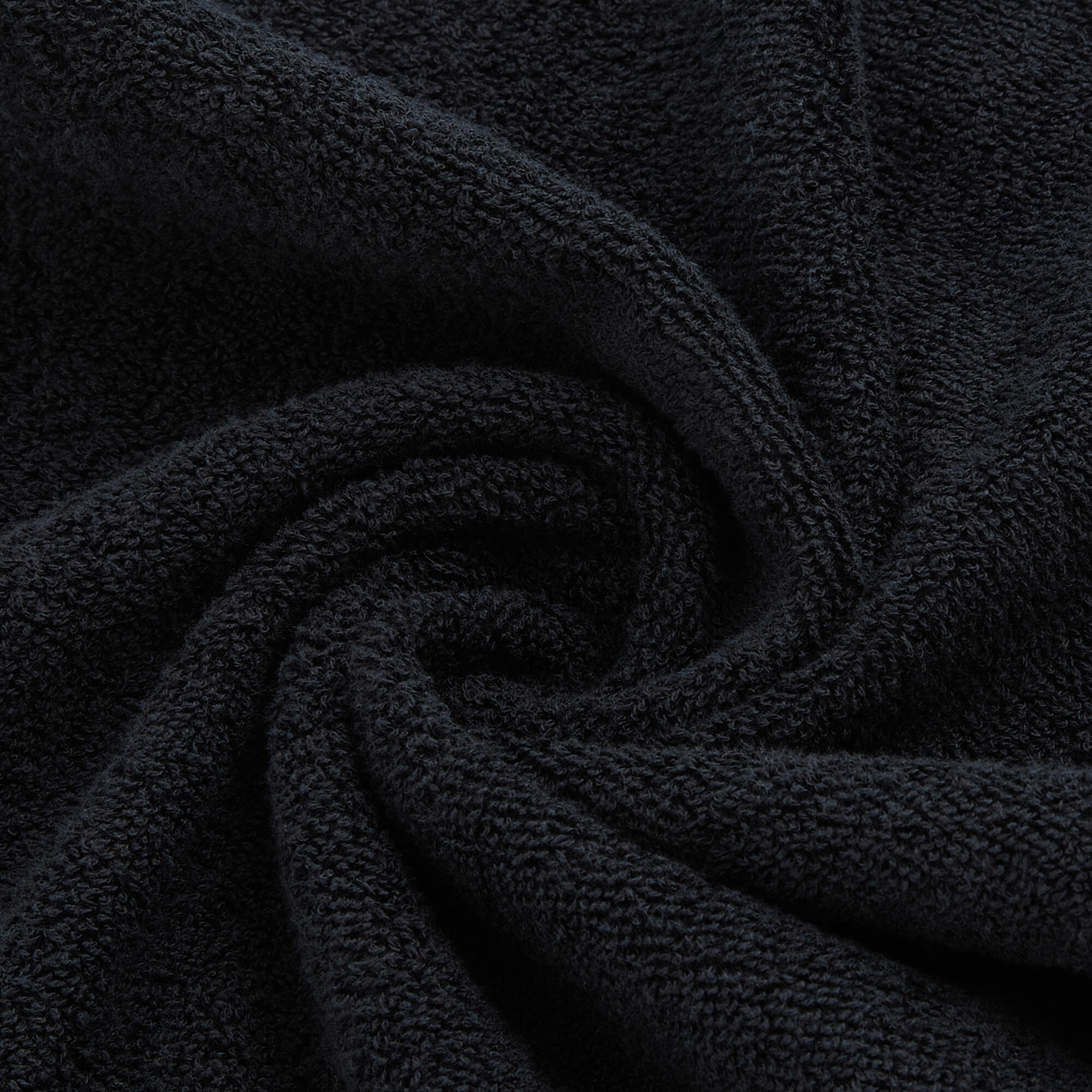 Fitnesshandtuch aus Baumwolle, schwarz 6/6