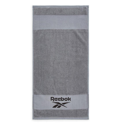 Serviette de fitness en coton, noir