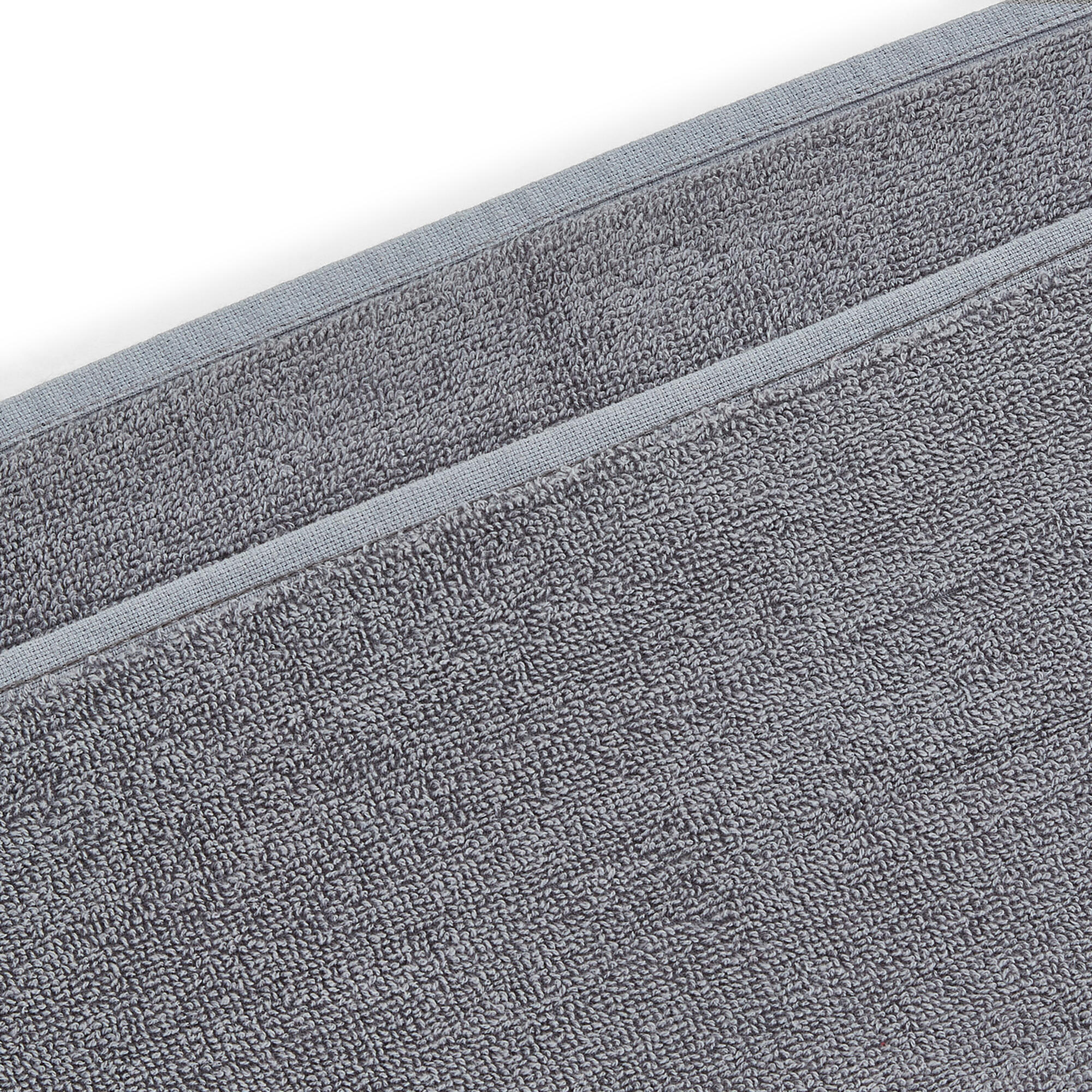 Fitnesshandtuch aus Baumwolle, grau 3/6