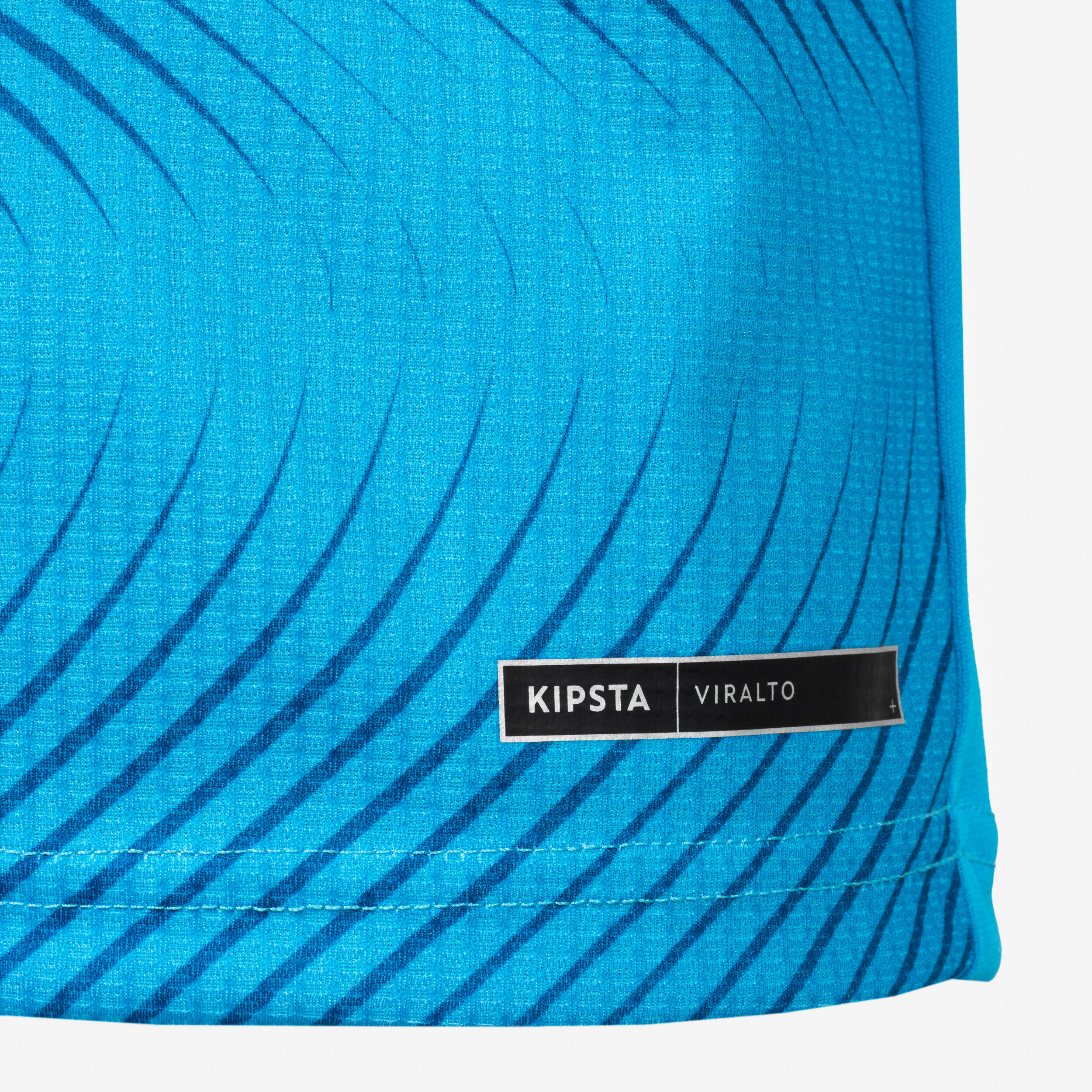 Maillot de football CLUB Wavy  Bleu foncé / Bleu clair Junior 5/5